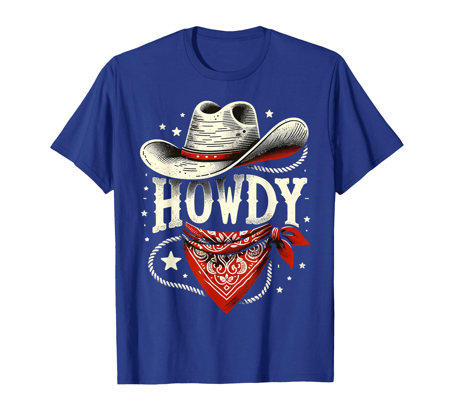 Howdy Cowboy Hat Western Rodeo T-Shirt