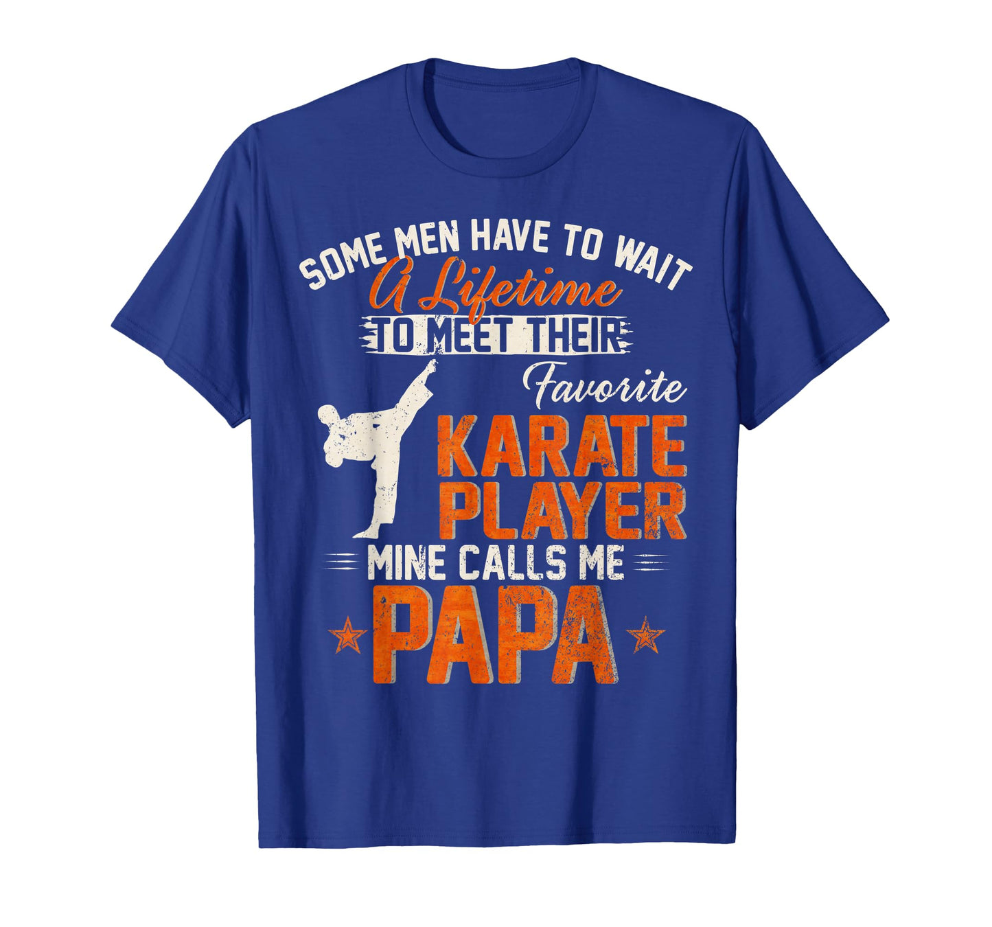 Vintage My Favorite Karate Player Calls Me Papa Karateka T-Shirt