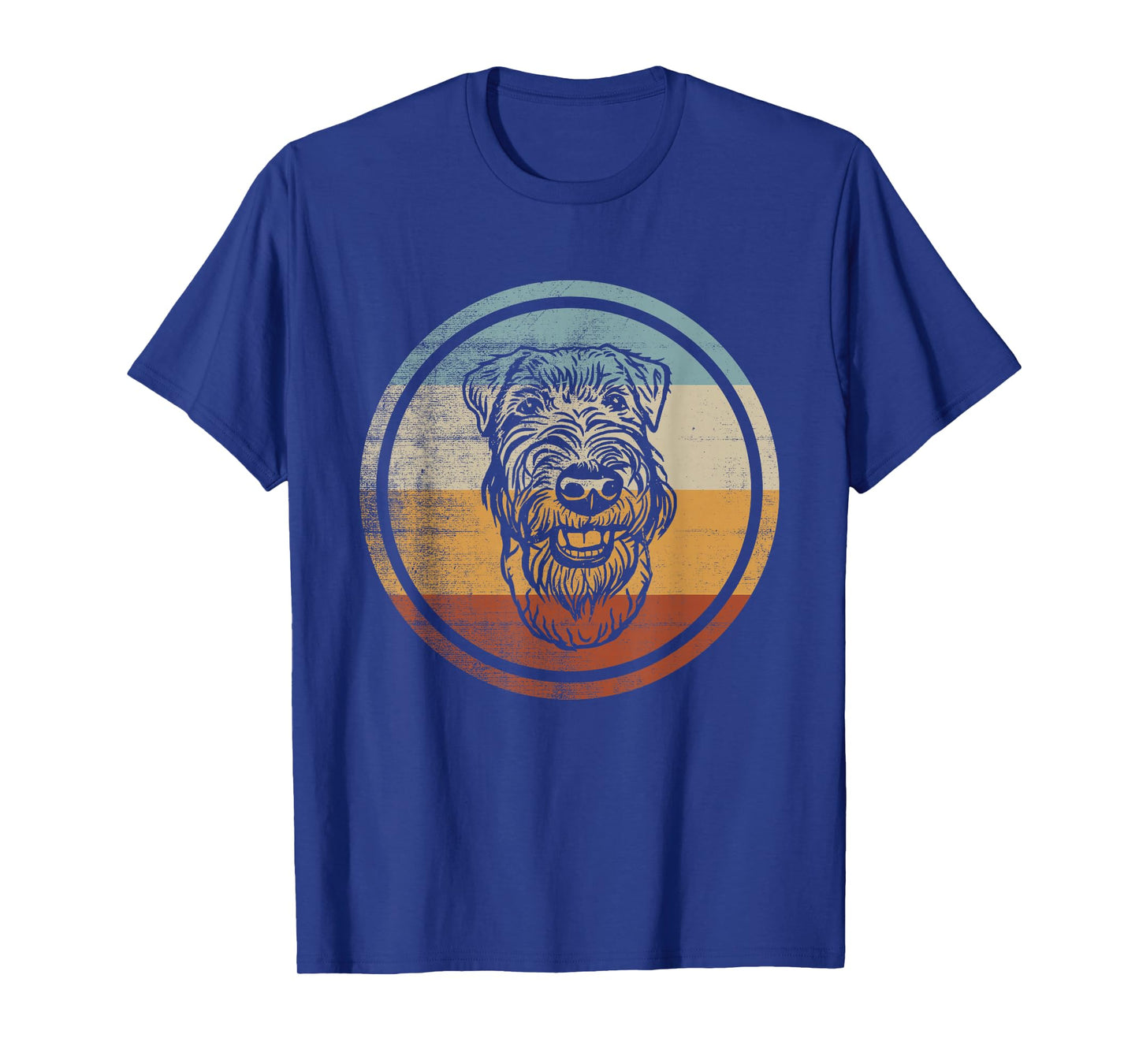 Retro Vintage Dog Design Welsh Terrier T-Shirt