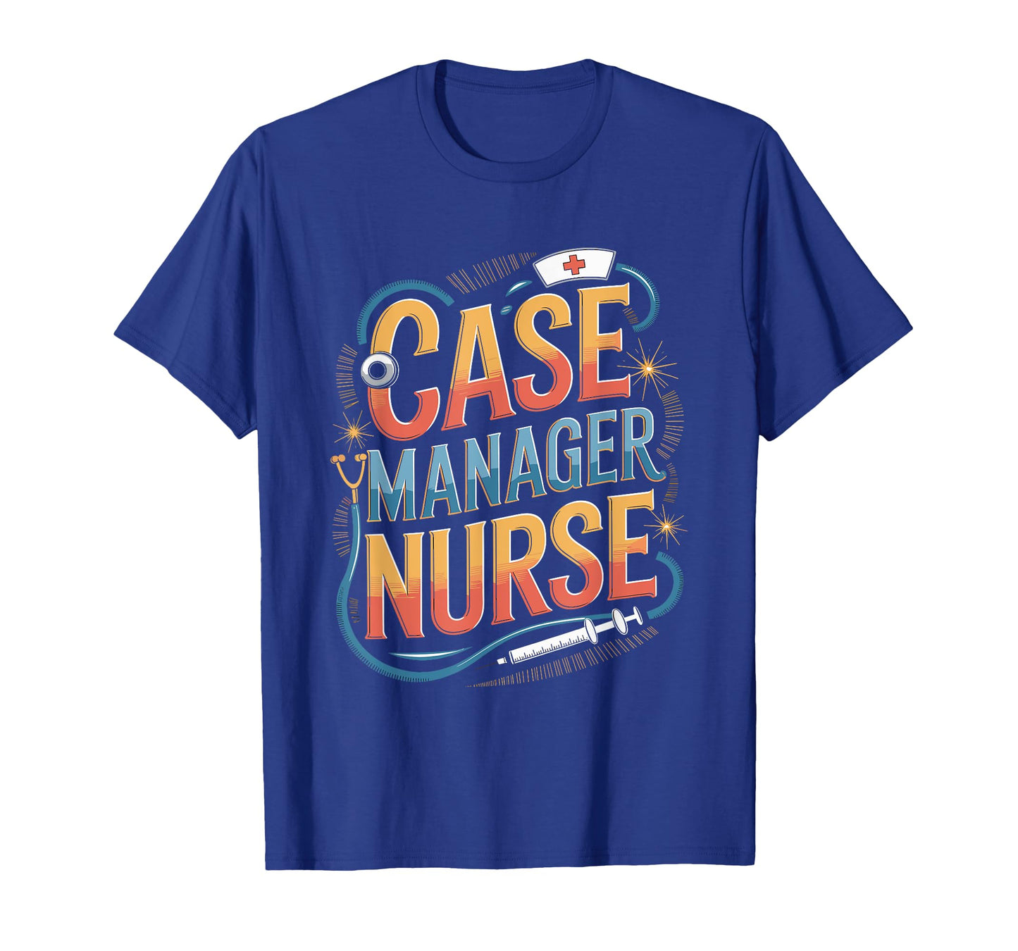 Nurse Case Manager Heart Design T-Shirt