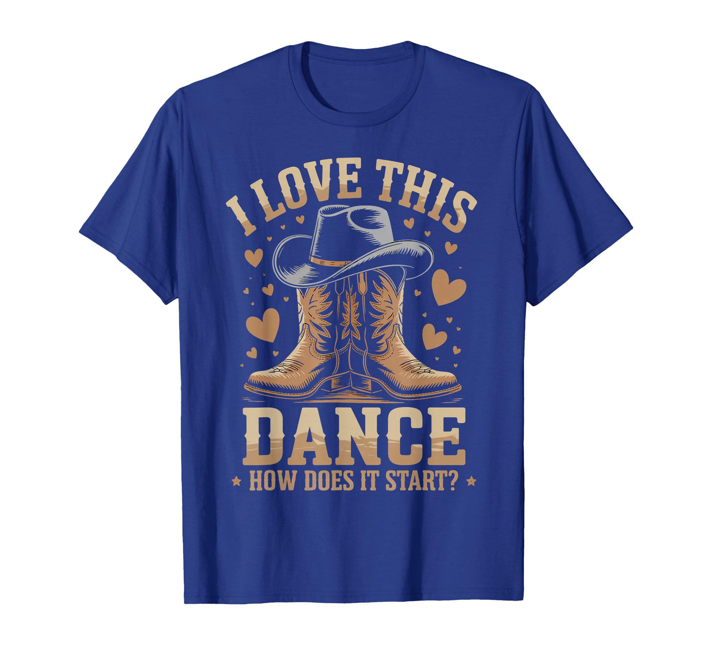 Love This Dance Line Dancing Line Dance Line Dancer T-Shirt
