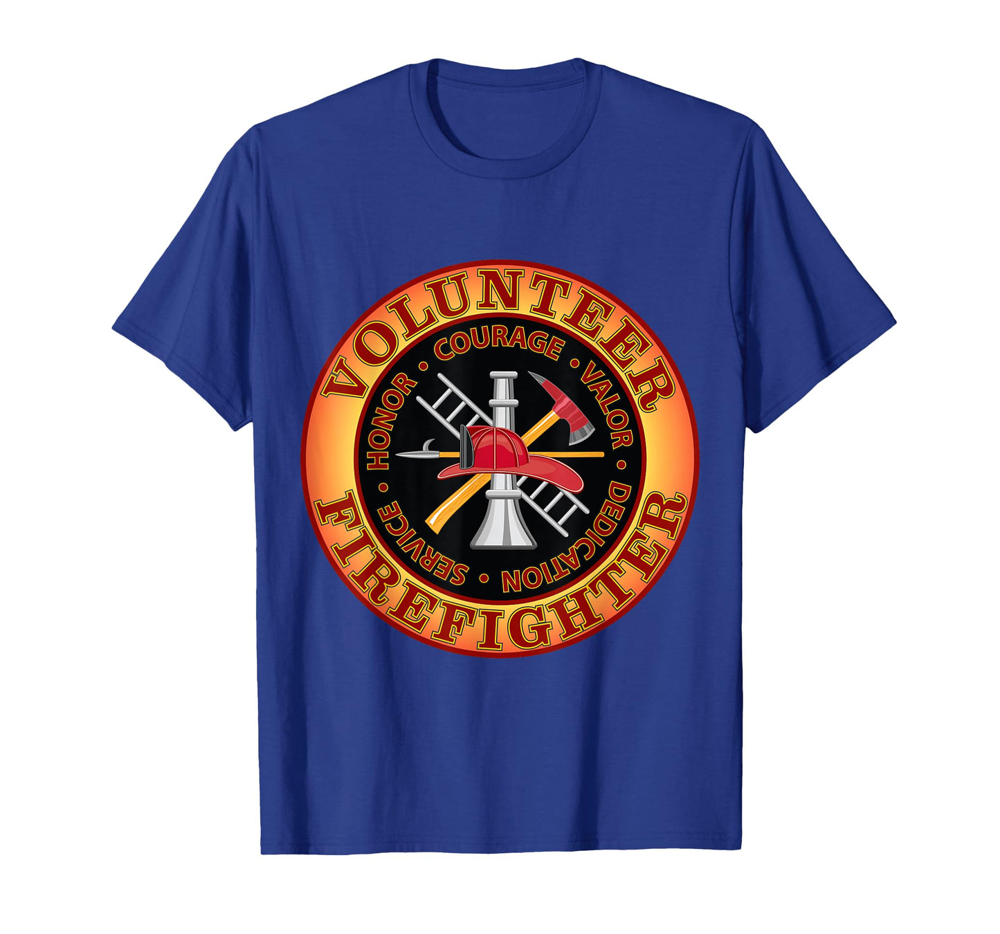 Volunteer Firefighter Courage Valor Shirt