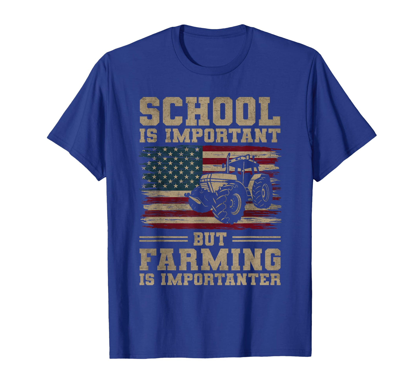 School Is Important But Farming Is Importanter T-Shirt