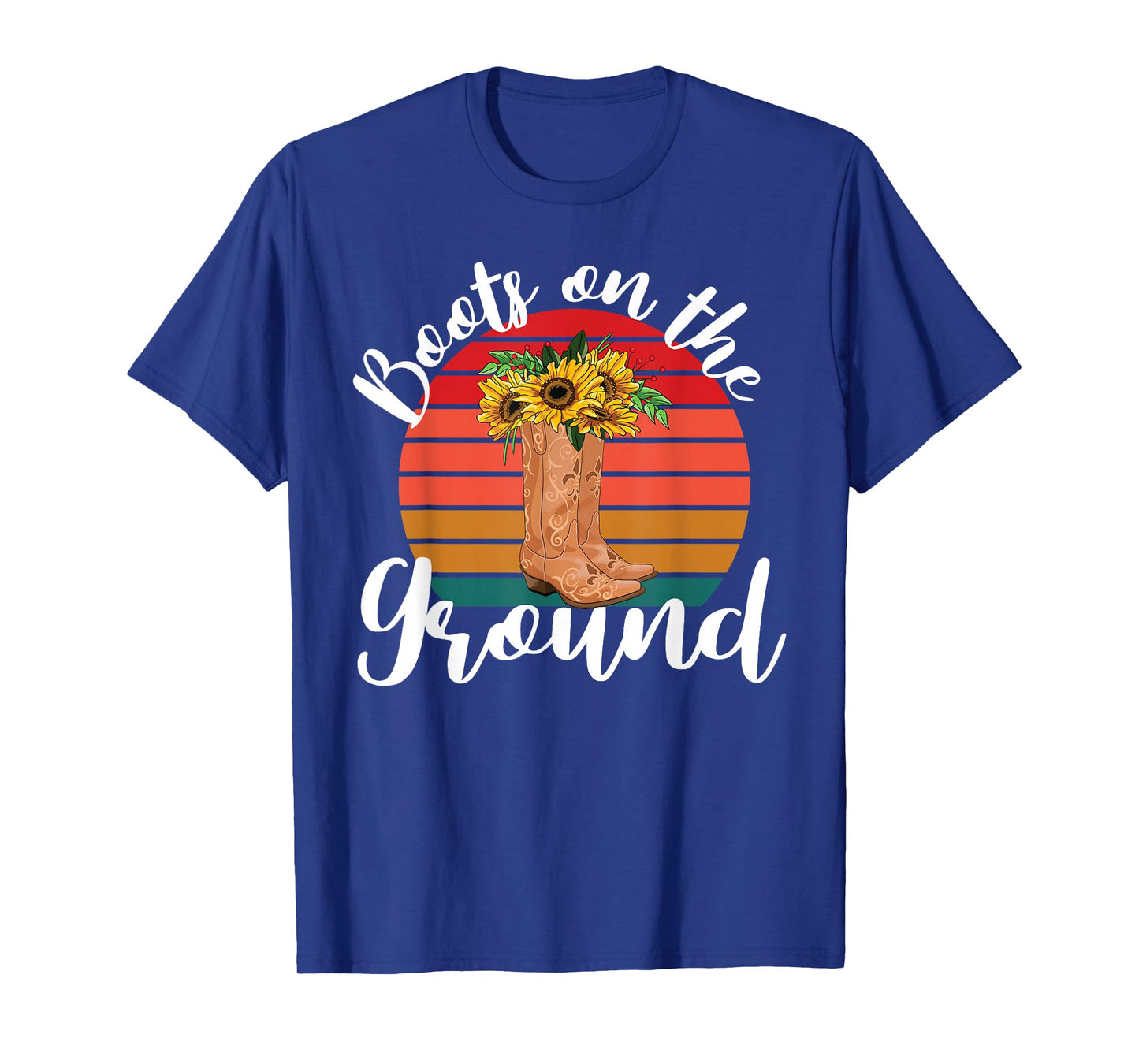 Boots on the ground. Linedance T-Shirt