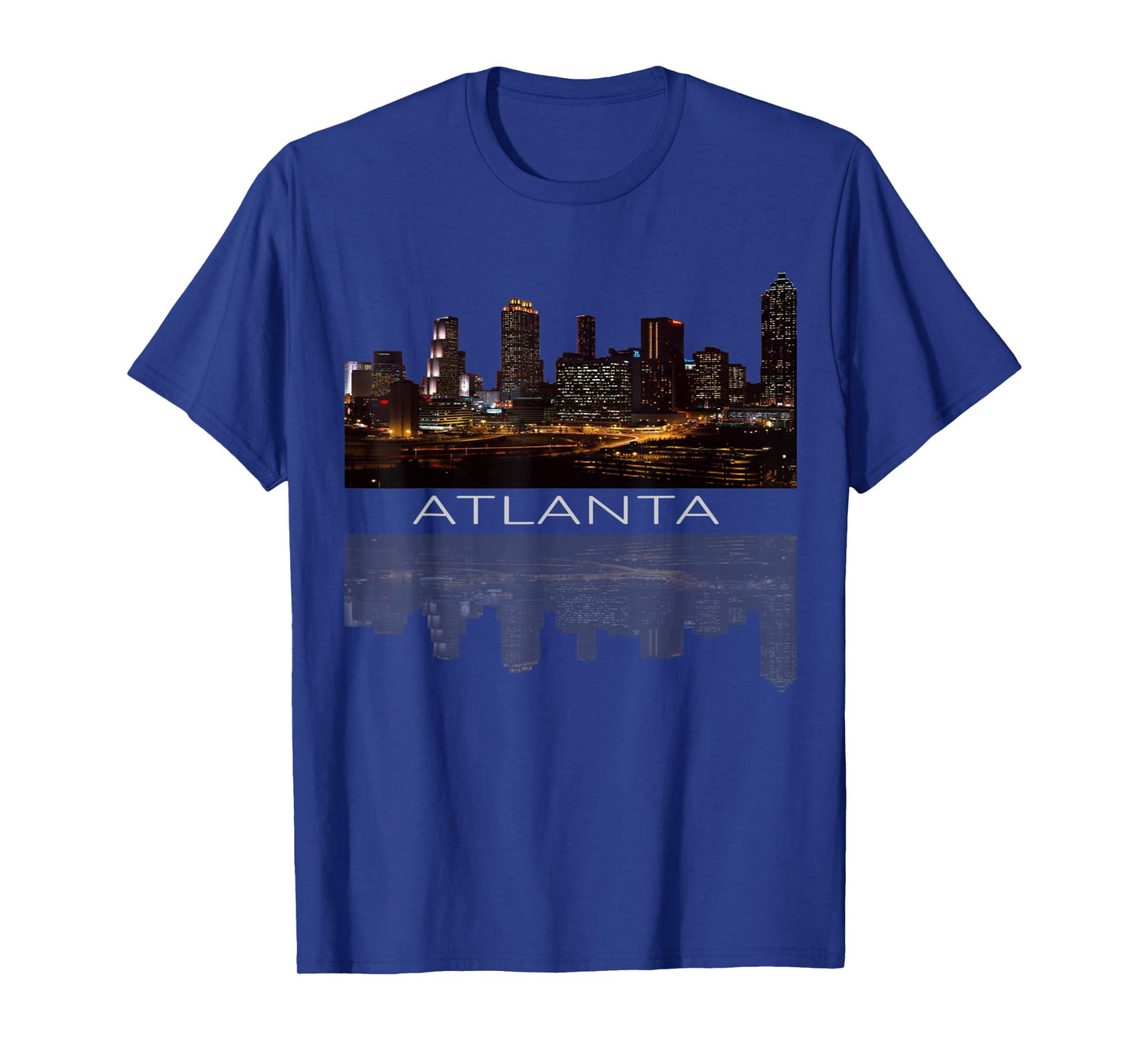 City of Atlanta Nightlife Georgia Skyline Cityscape Love ATL T-Shirt
