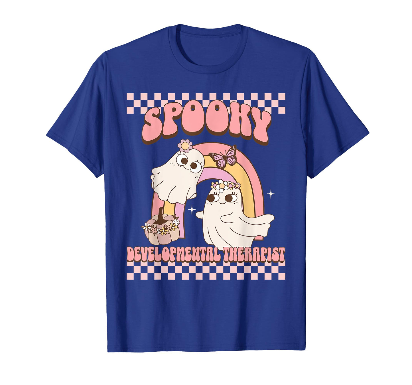 Developmental Therapist Ghost Early Childhood Halloween T-Shirt