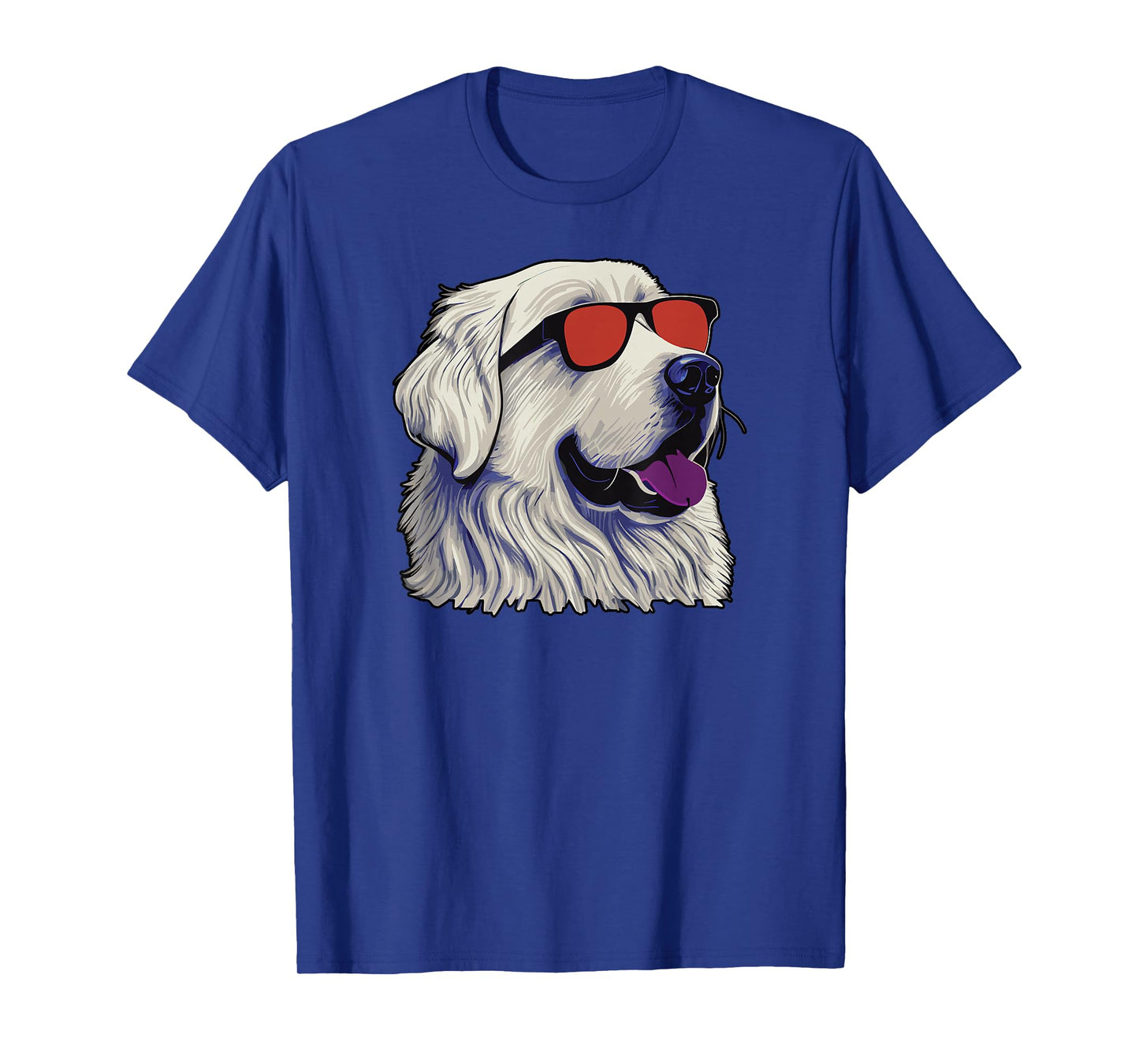 Dad Mom Cool Dog Sunglasses - Great Pyrenees T-Shirt