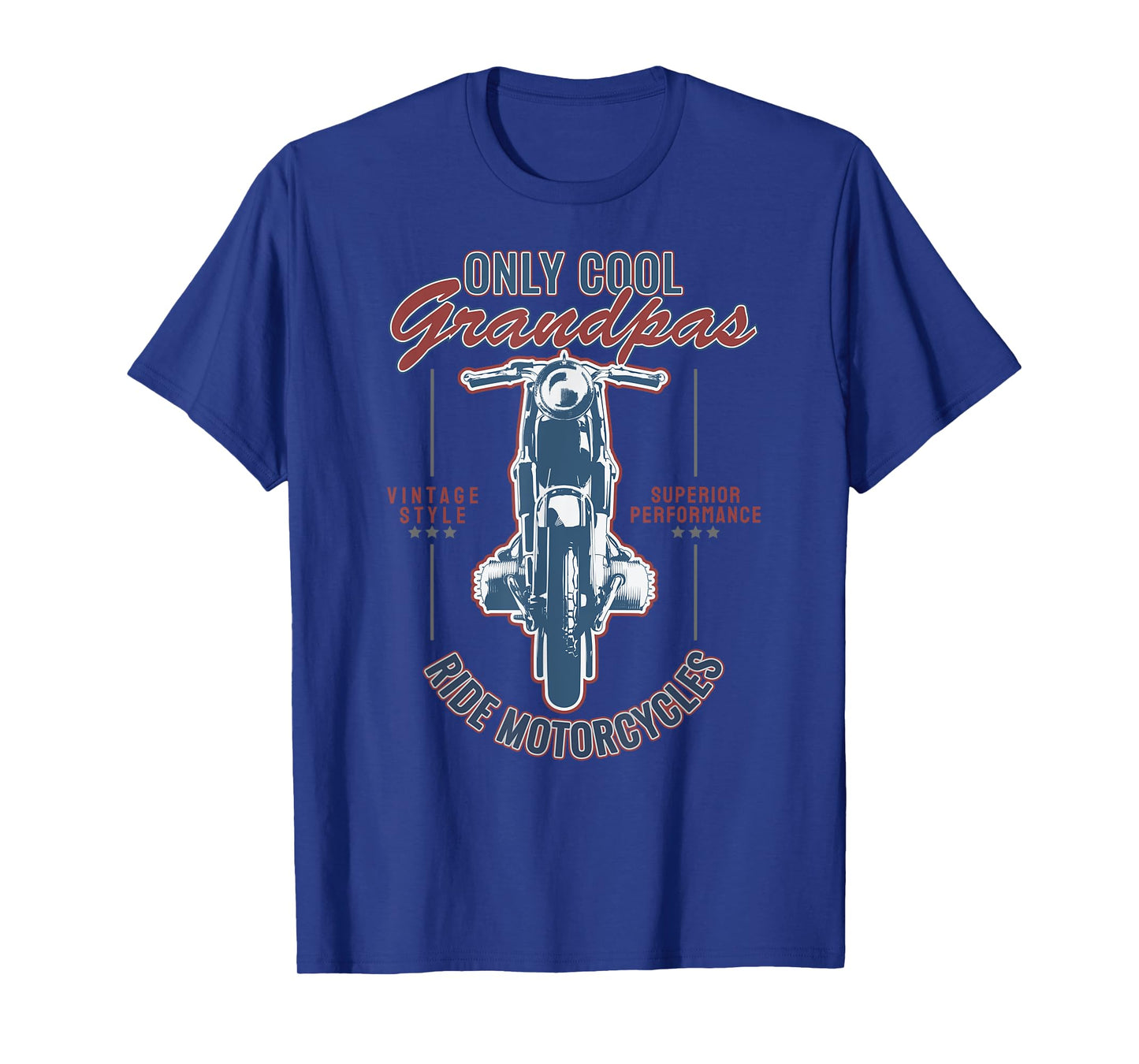 Only Cool Grandpas Ride Motorcycles T-Shirt