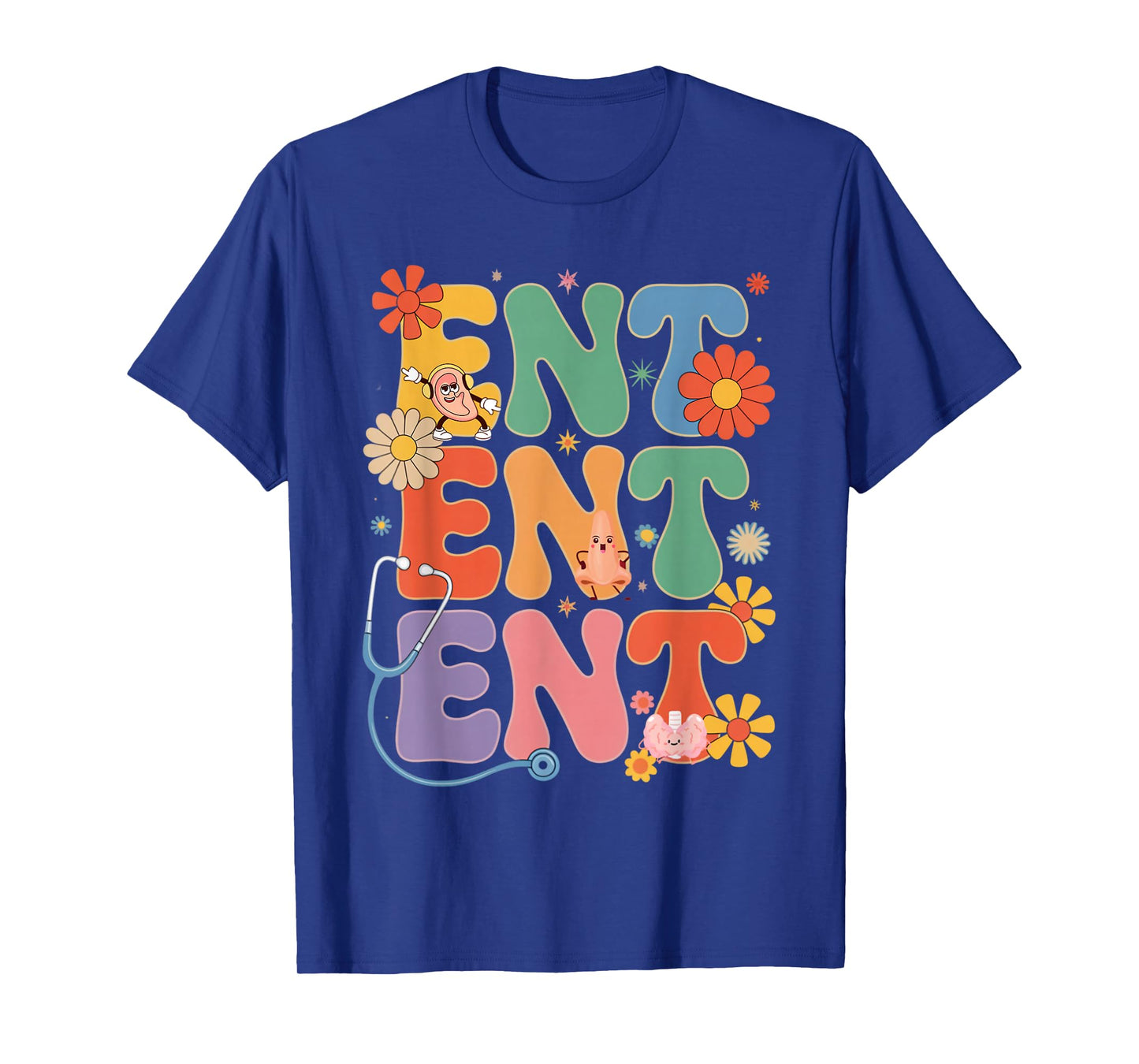 Groovy ENT Otolaryngology Doctor Otolaryngologist ENT T-Shirt