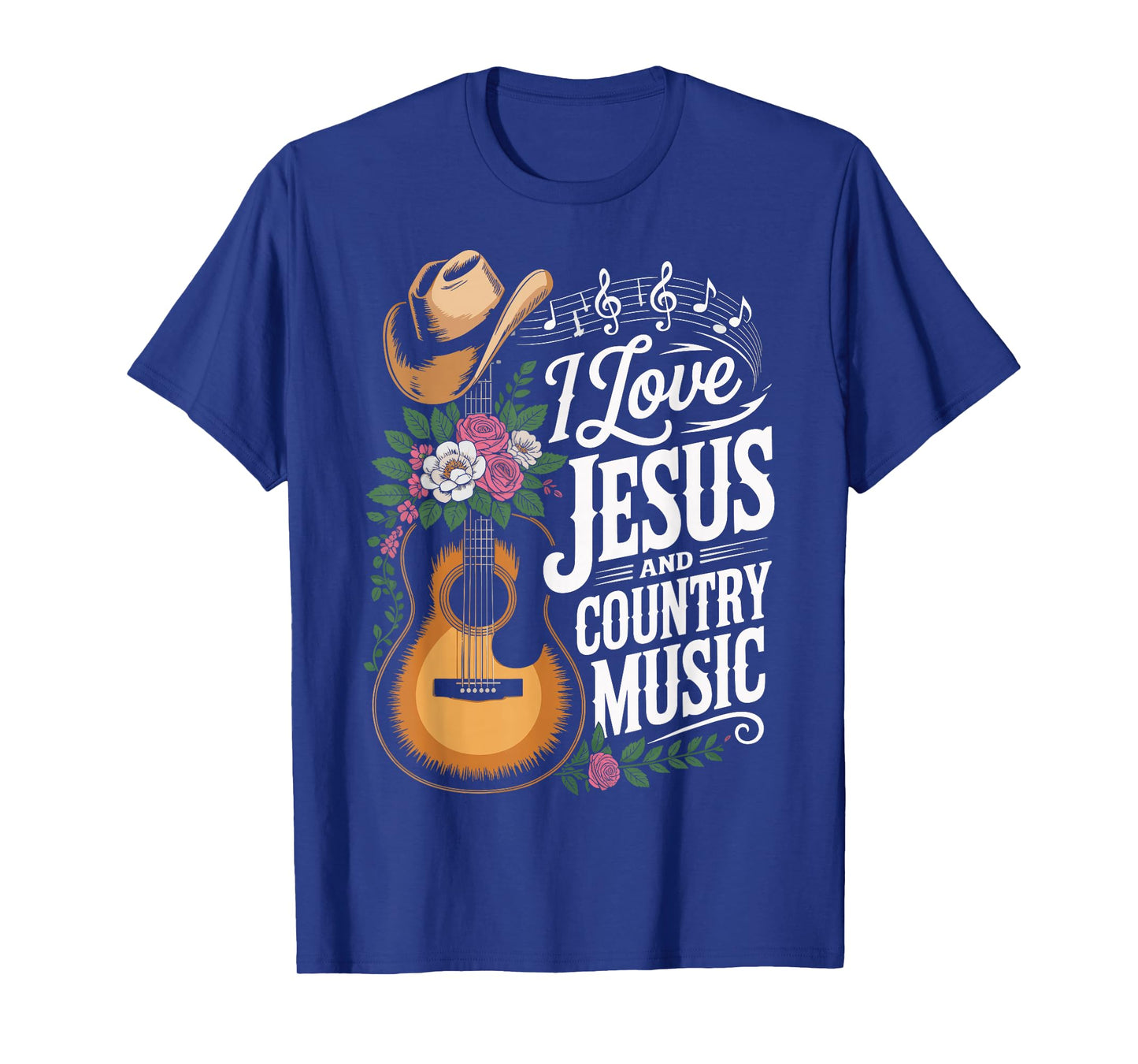 I Love Jesus and Country Music T-Shirt