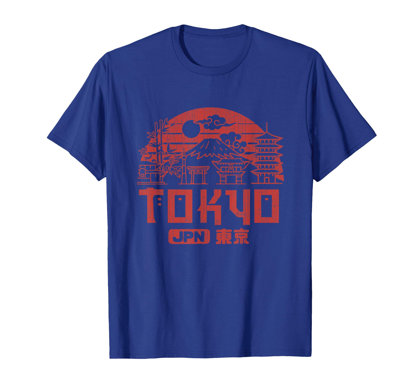Kawaii Retro Tokyo Japan Mt. Fuji 80's Asian Fashion Anime T-Shirt