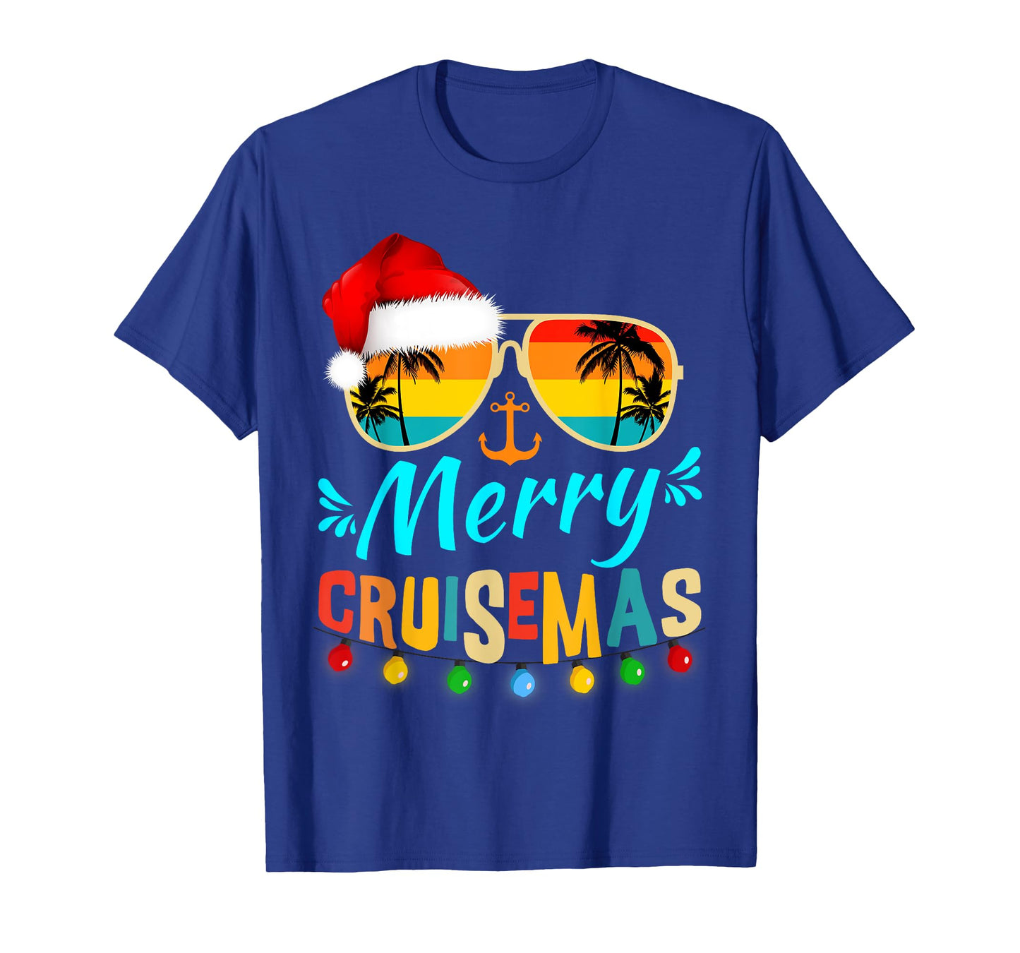 Merry Cruisemas 2025 Christmas Santa Reindeer Cruise T-Shirt