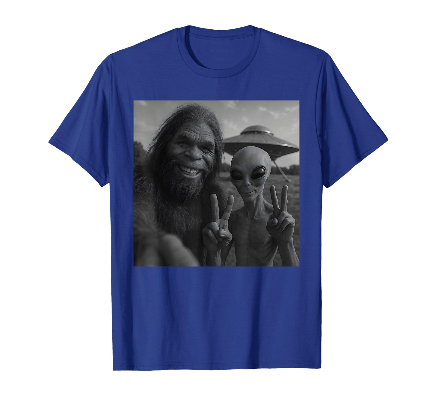 Funny Bigfoot Alien T-Shirt