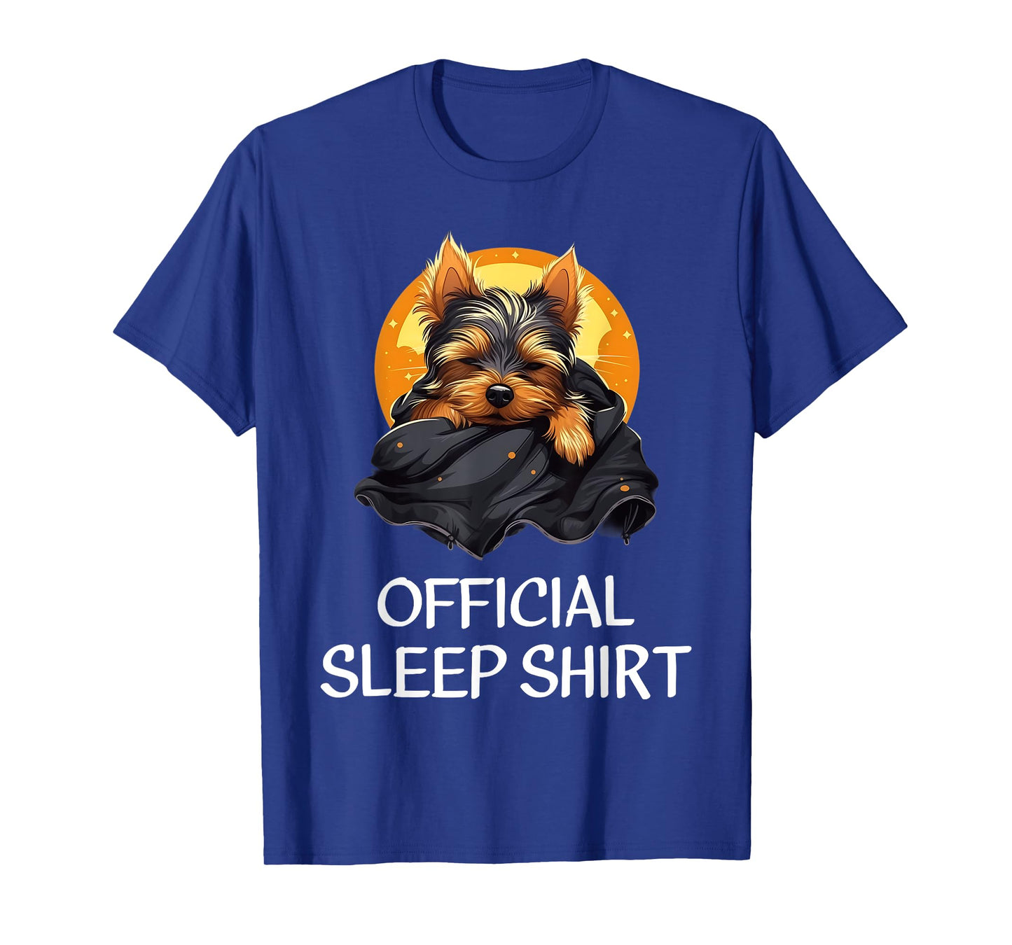 Official Sleep Shirt Yorkshire Terrier Nightshirt Pajama T-Shirt