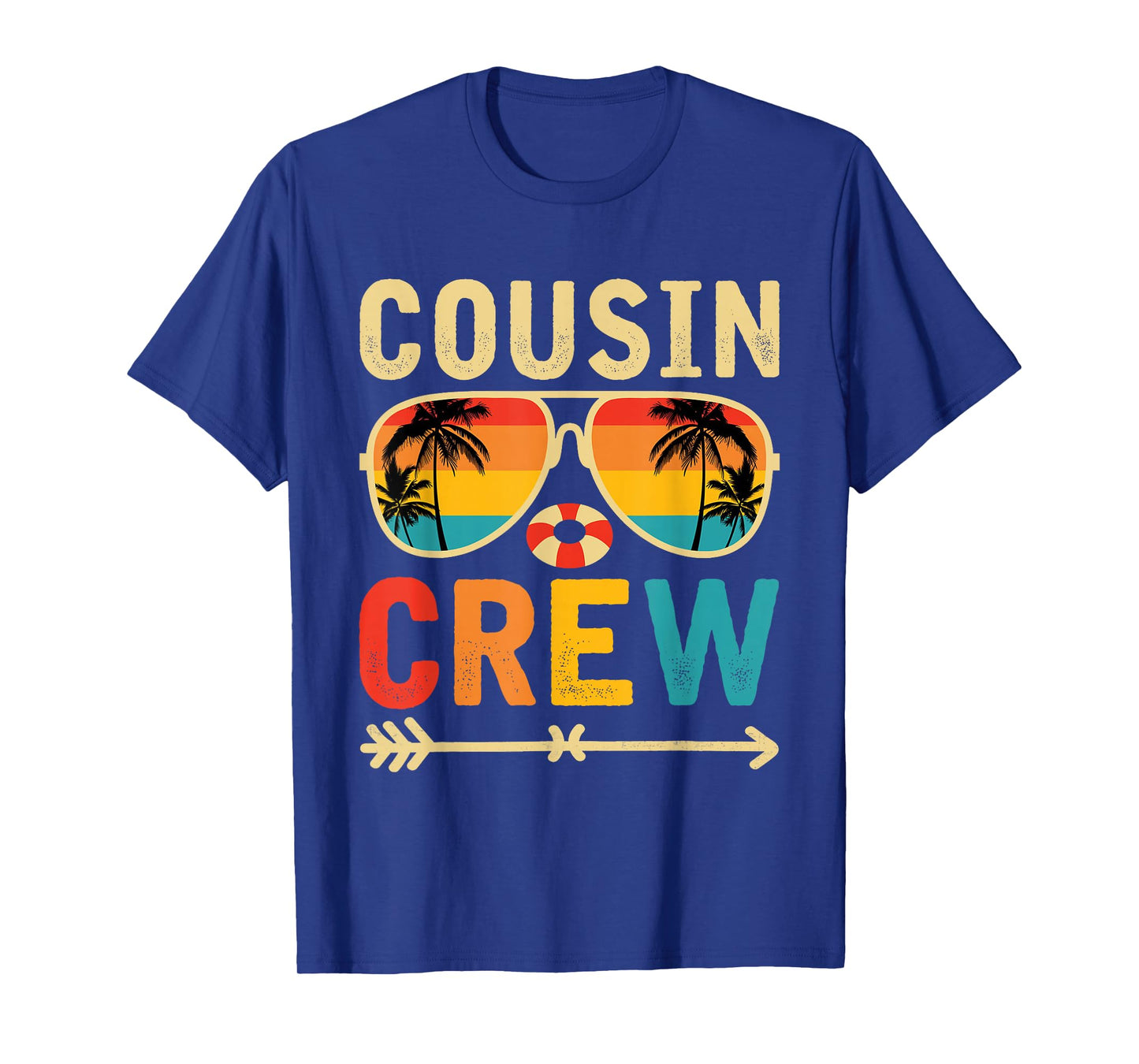 Cousin Crew 2026 Summer Vacation Beach Family Trips Matching T-Shirt