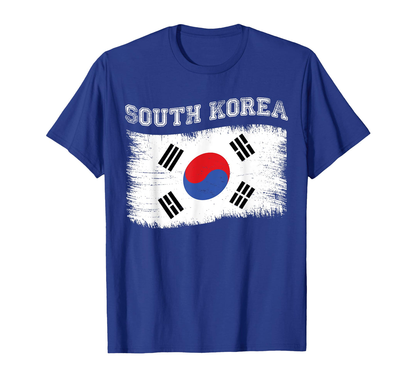 Korean Flag Tourist Holiday Destination South Korea Flag T-Shirt