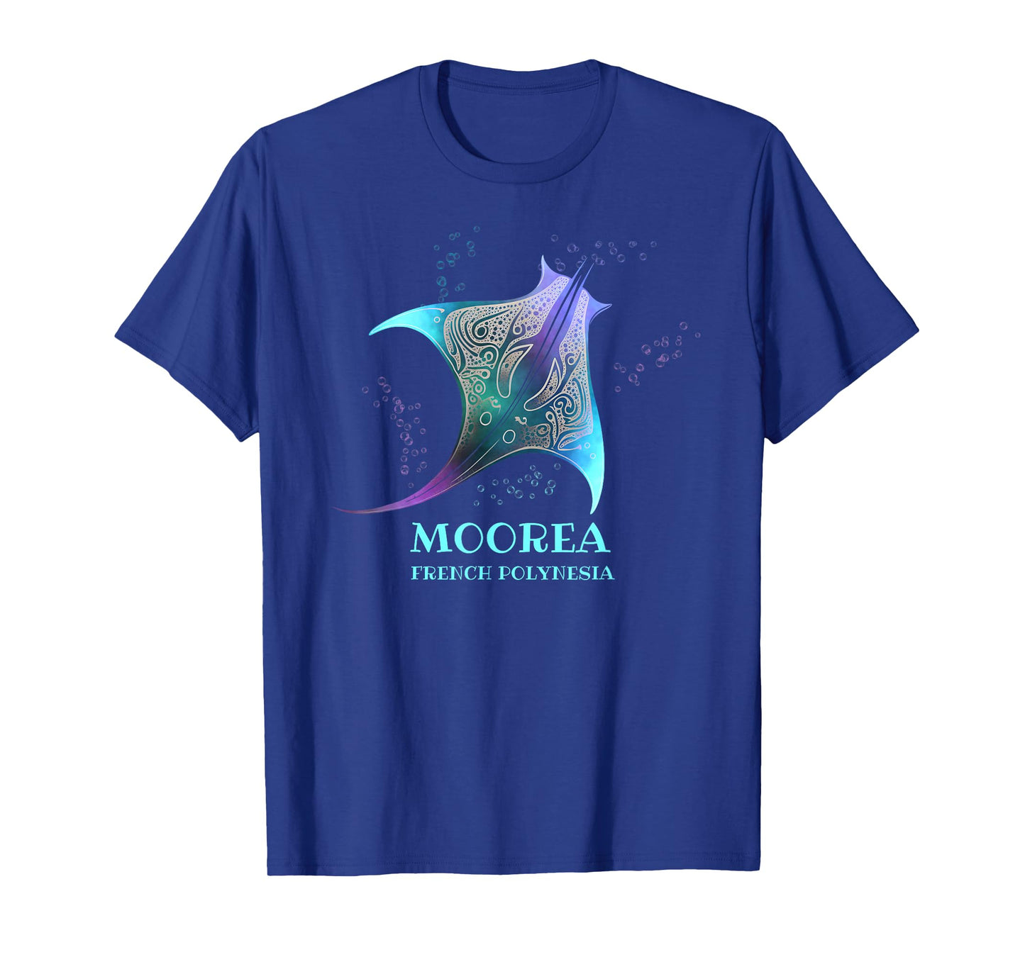 Stingray Manta Ray Scuba Diving, Moorea, French Polynesia T-Shirt