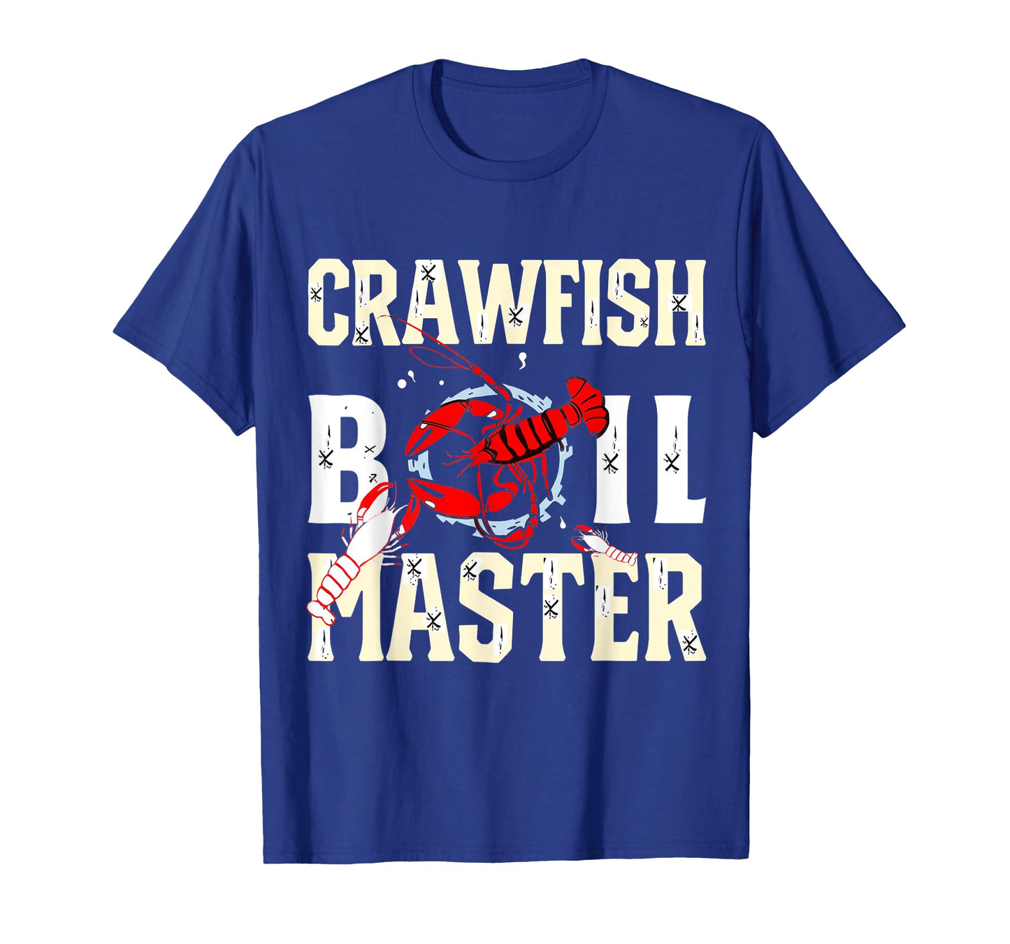 Crawfish Boil Master Cajun Seafood Festival Retro Cooking T-Shirt