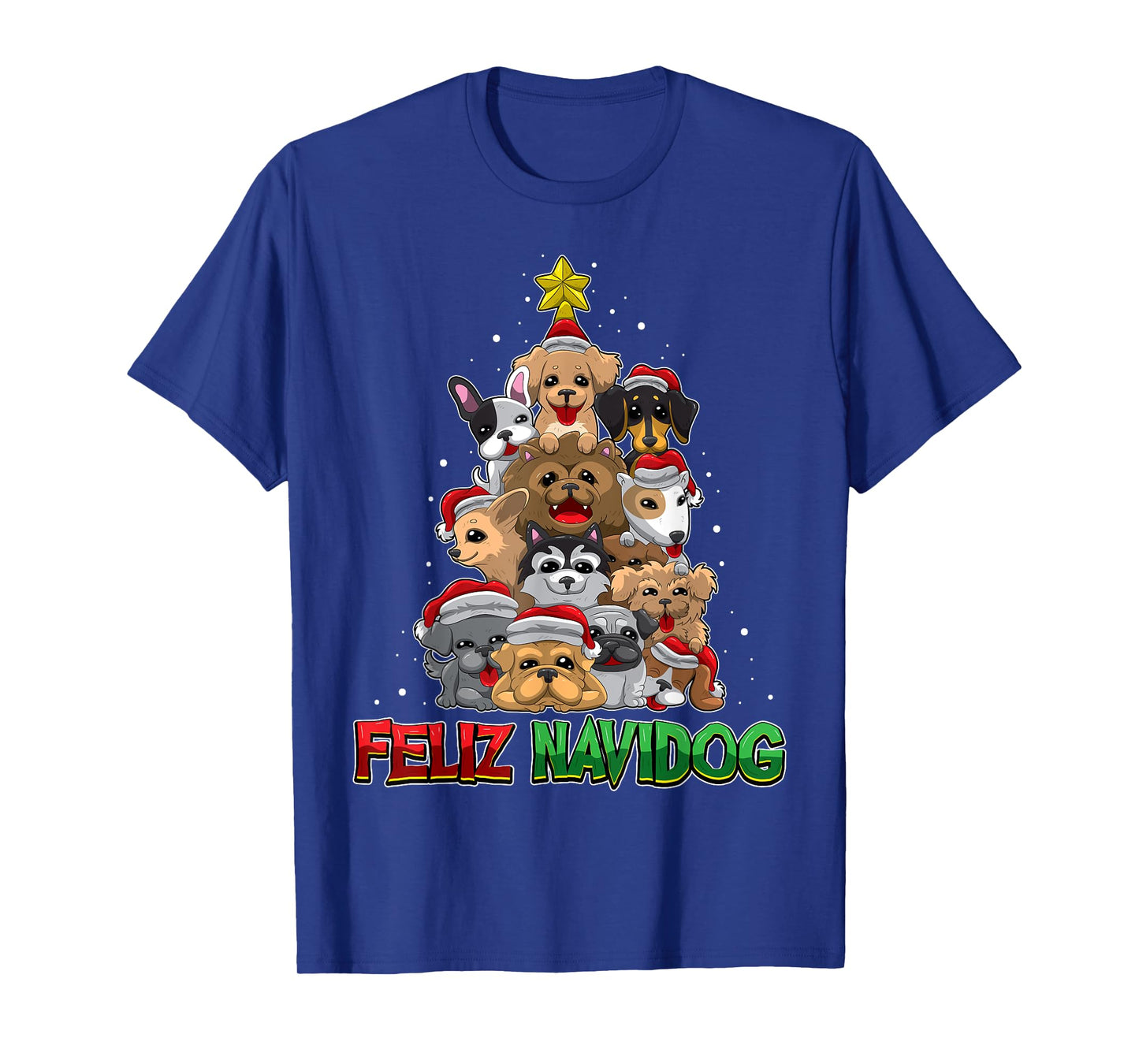 Feliz Navidog - Feliz Navidad - Christmas For Dog Lovers Men Women Kids T-Shirt