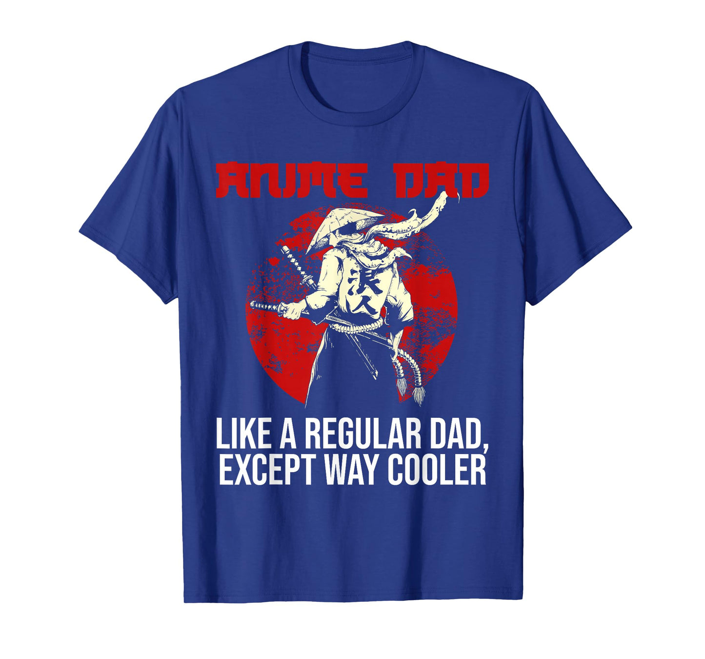 Anime DAd Like A Regular Dad Except Way Cooler Noodles Anime T-Shirt, Black, Small