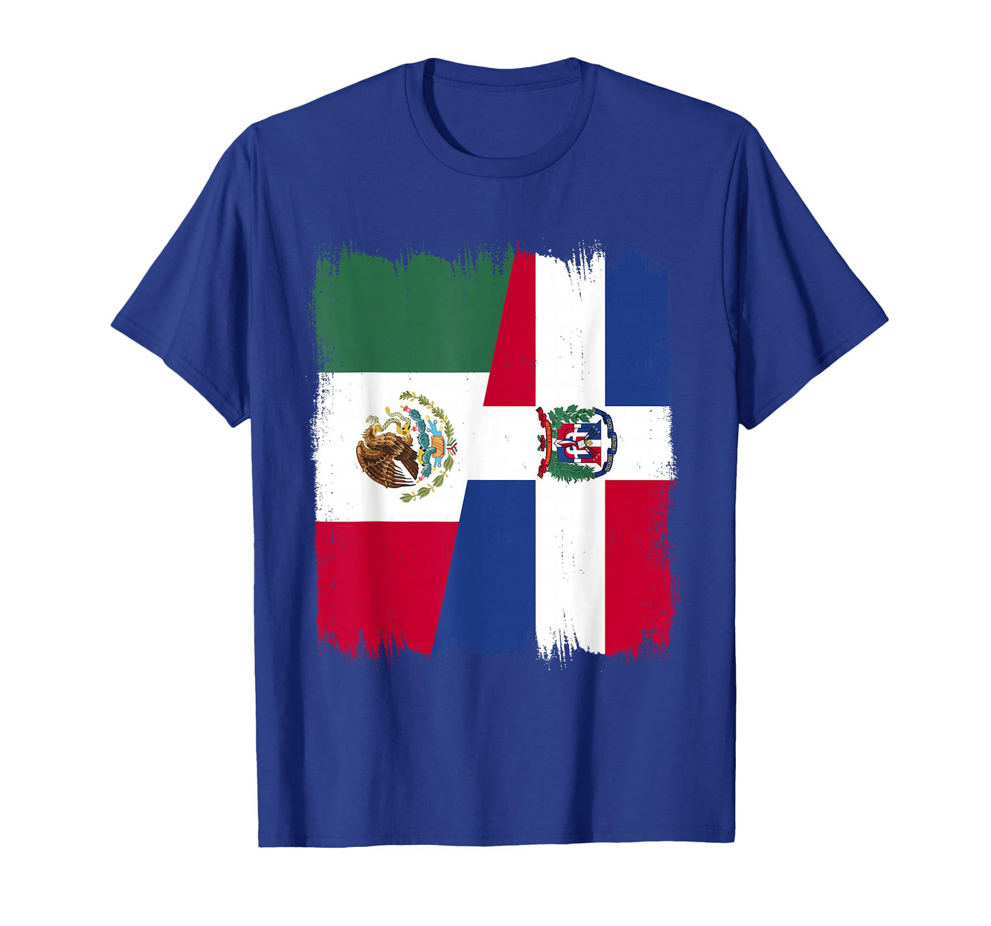 Mexico Dominican Republic Half Flag Mexican Dominican T-Shirt