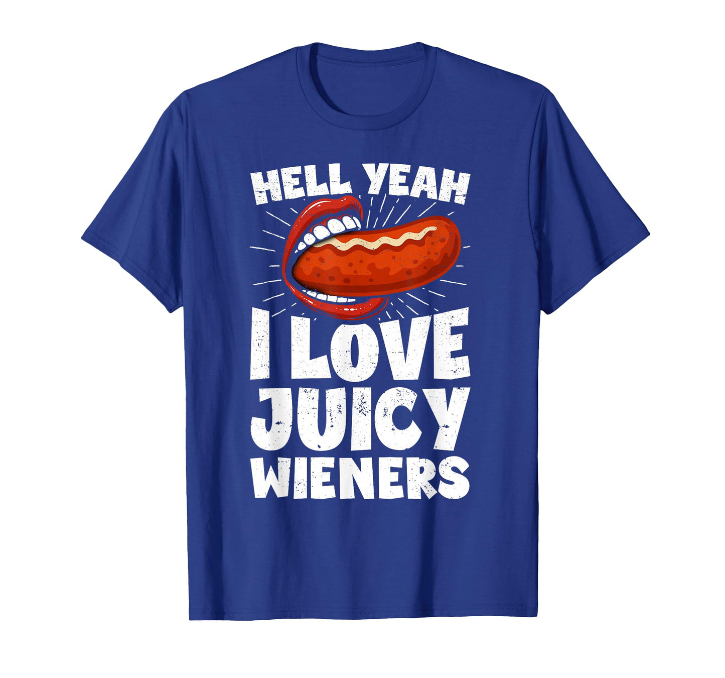 Juicy Wieners Funny Glizzy Gobbler T-Shirt