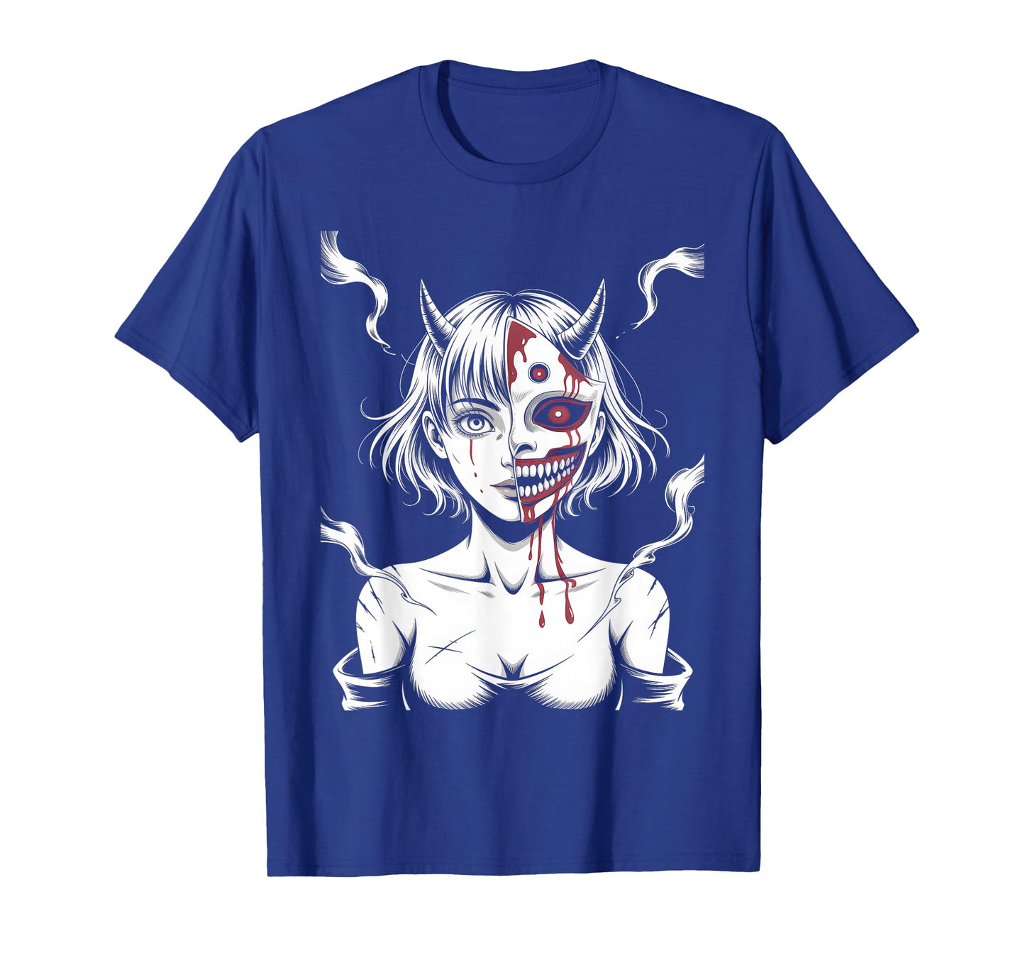 Horror Anime Manga Japanese Creepy Kawaii Goth Grunge Waifu T-Shirt