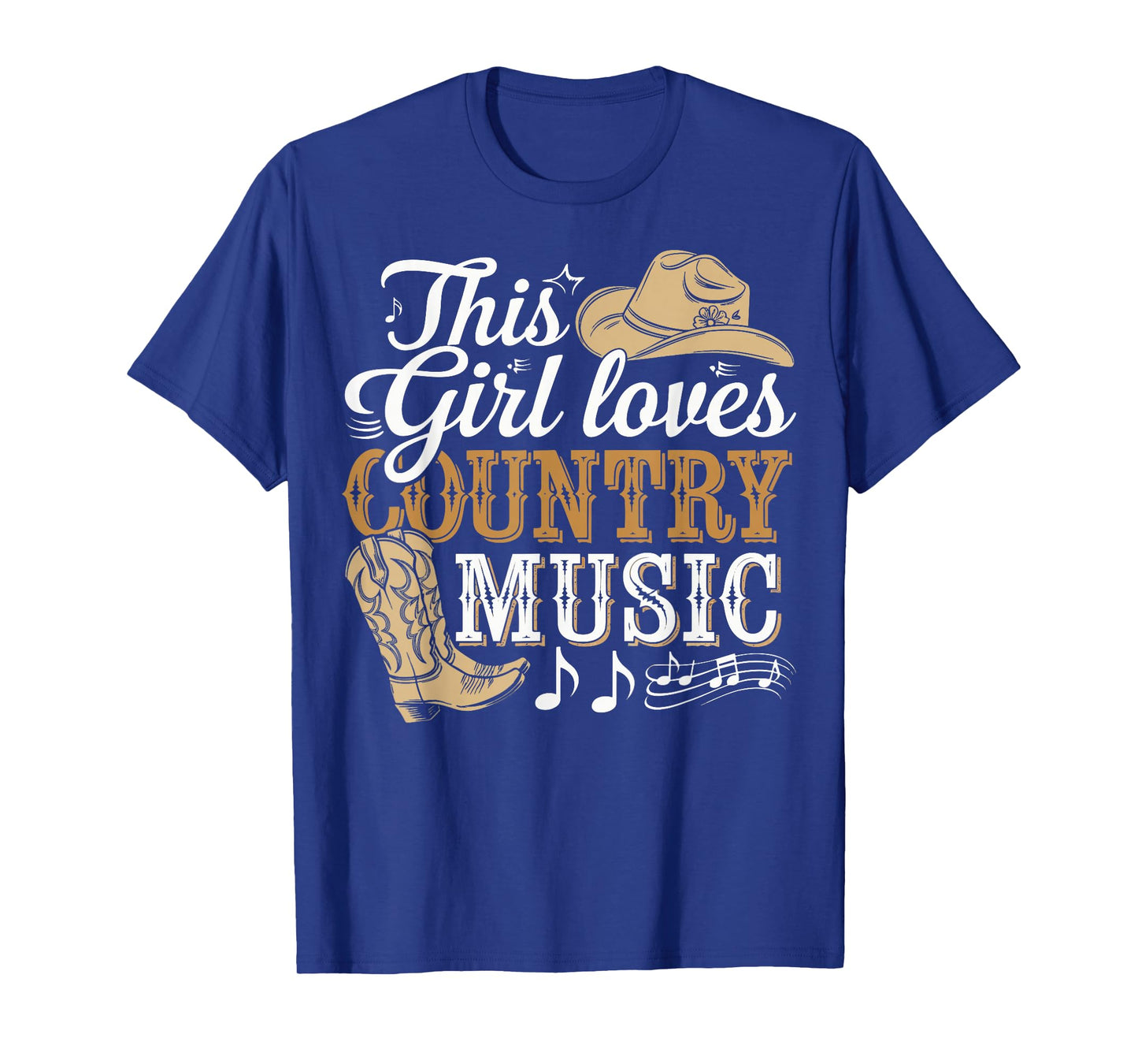 This Girl Loves Country Music T-Shirt