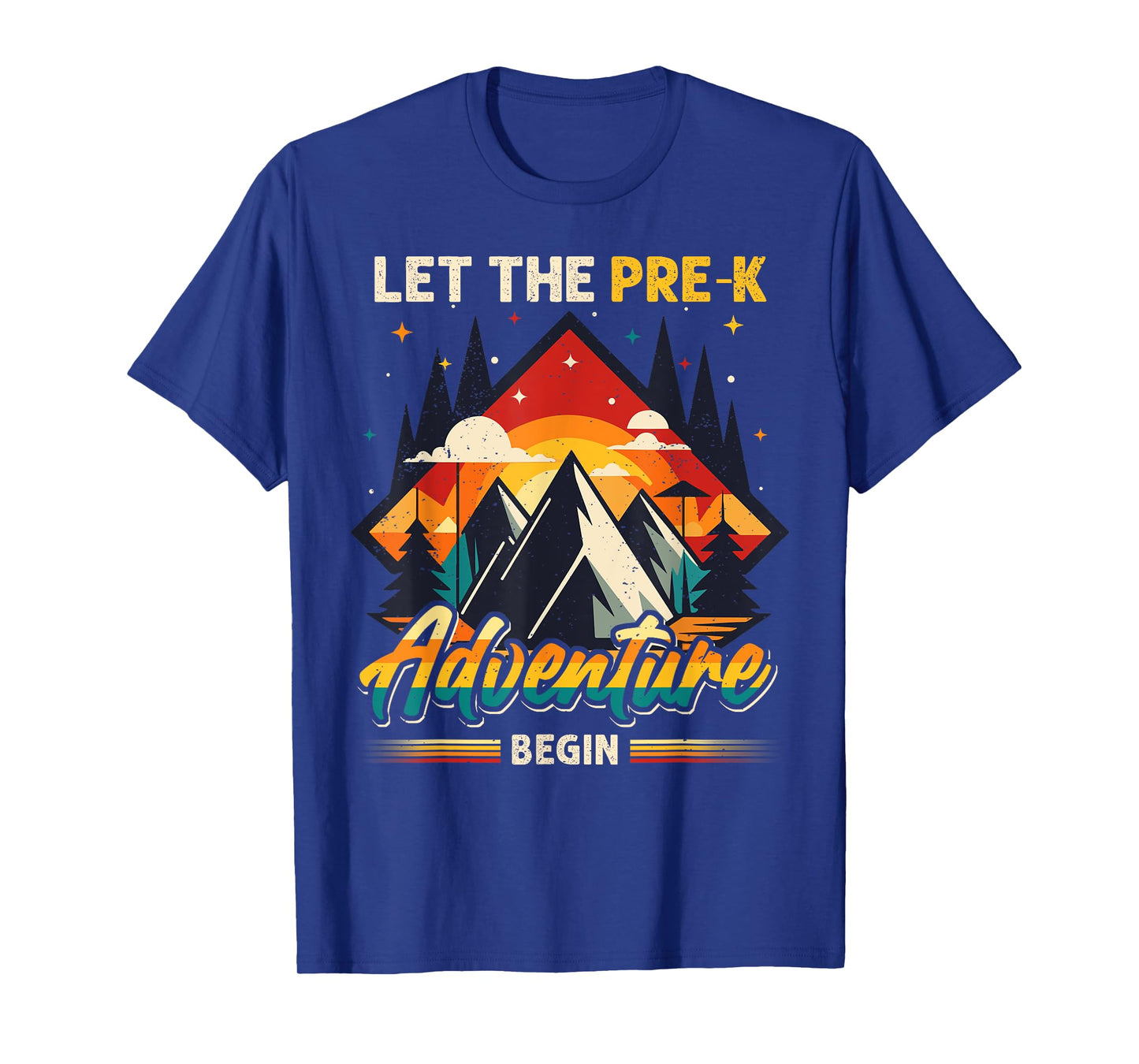 Cute Let the Pre-K Adventure Begin Pre-K Teacher First Day T-Shirt
