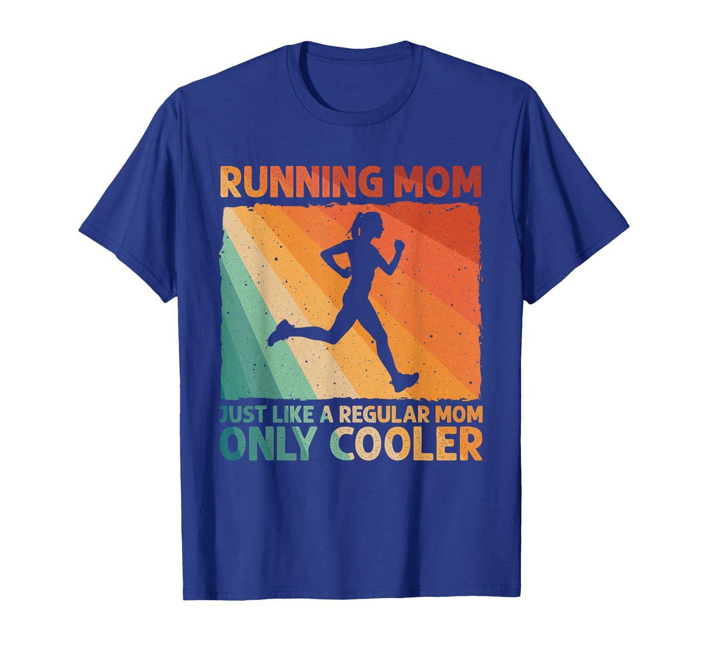 Funny Running For Women Mom Marathoner Runner Coach Racing T-Shirt