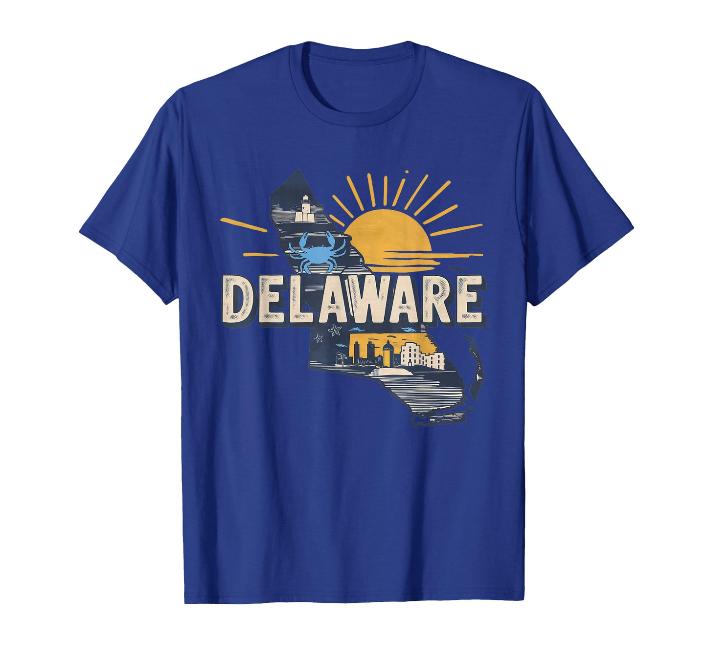 Delaware State of Delaware Retro Delaware T-Shirt