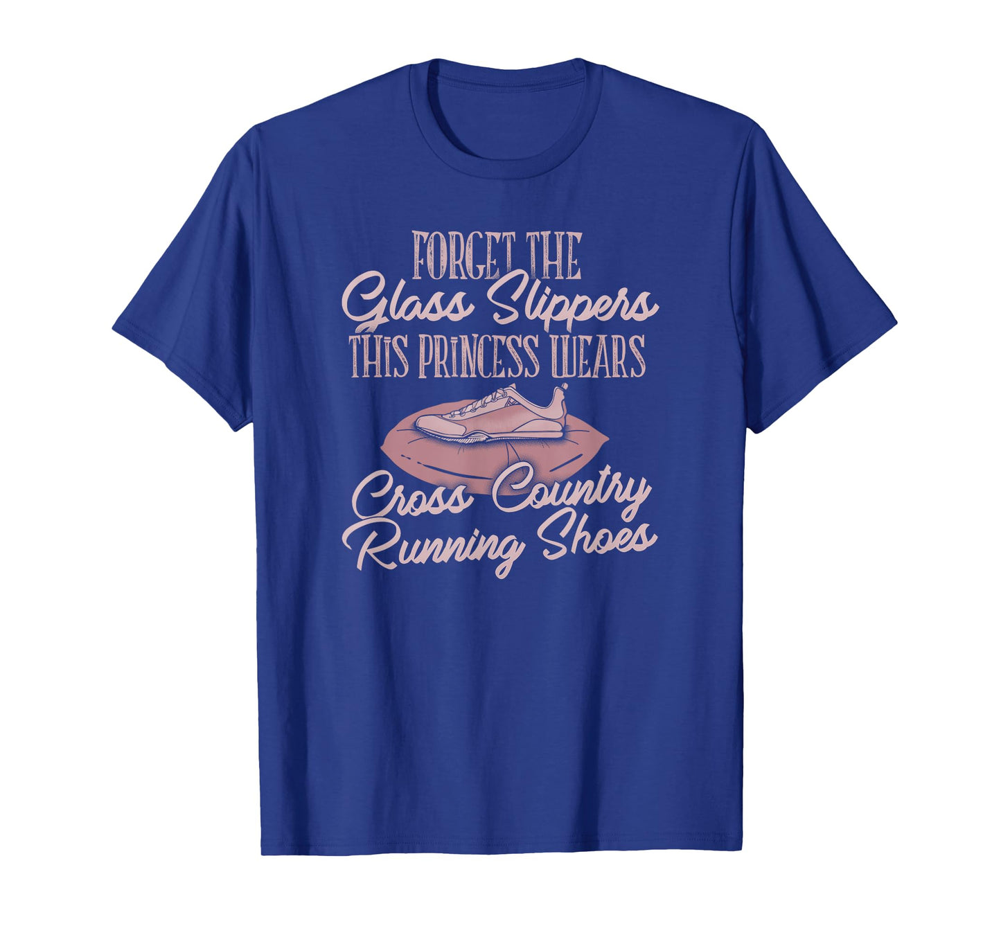 Girls Princess Cross Country Running TShirt T-Shirt
