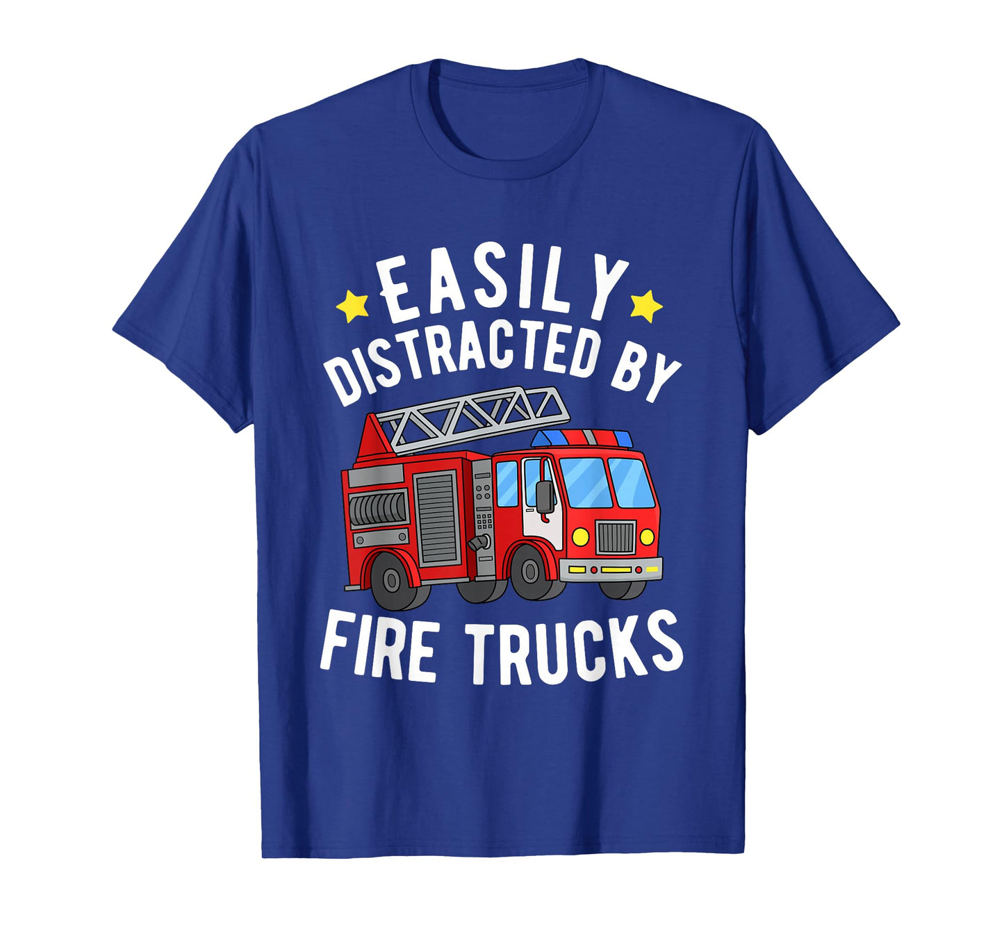 Funny Firefighter Shirt for Men Women Kids Truck Fireman T-Shirt