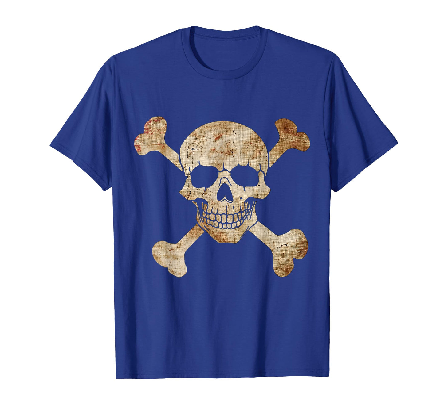 Pirate Flag Skull And Crossbones Skeleton Graphic Halloween T-Shirt