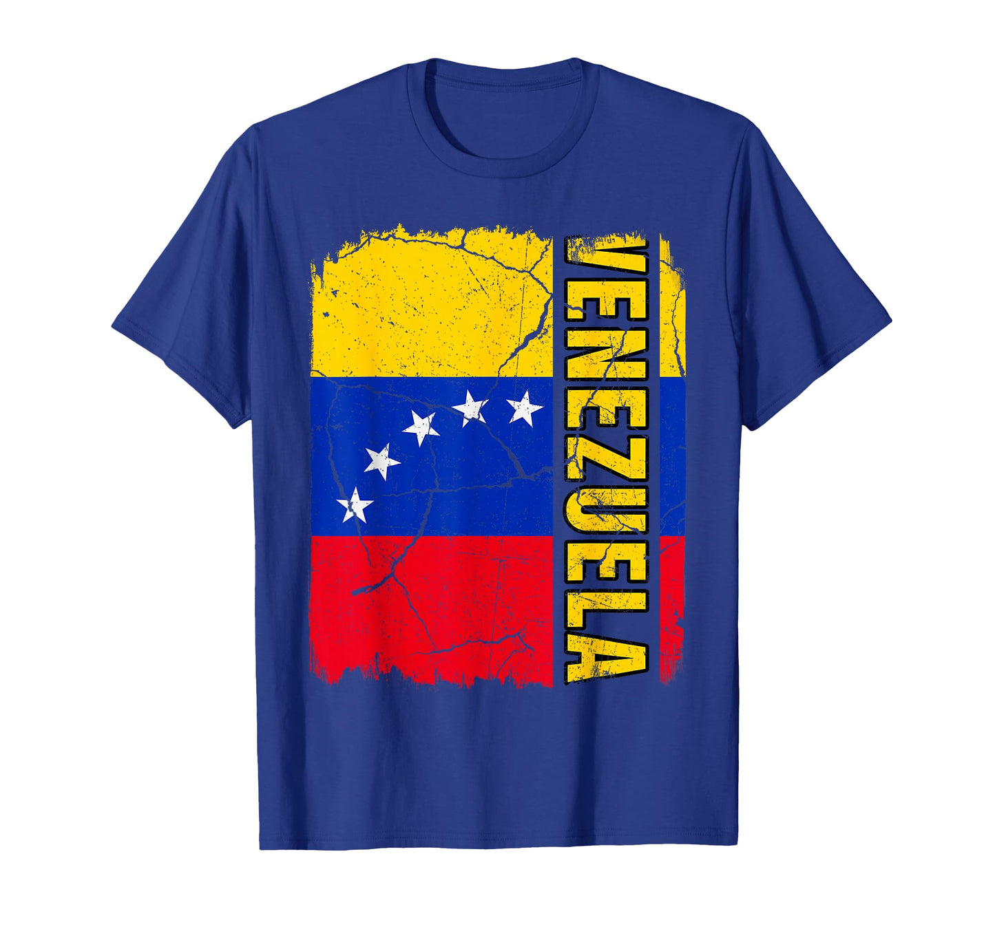 Vintage Venezuelan Flag Venezuela Pride Roots Heritage Gift T-Shirt