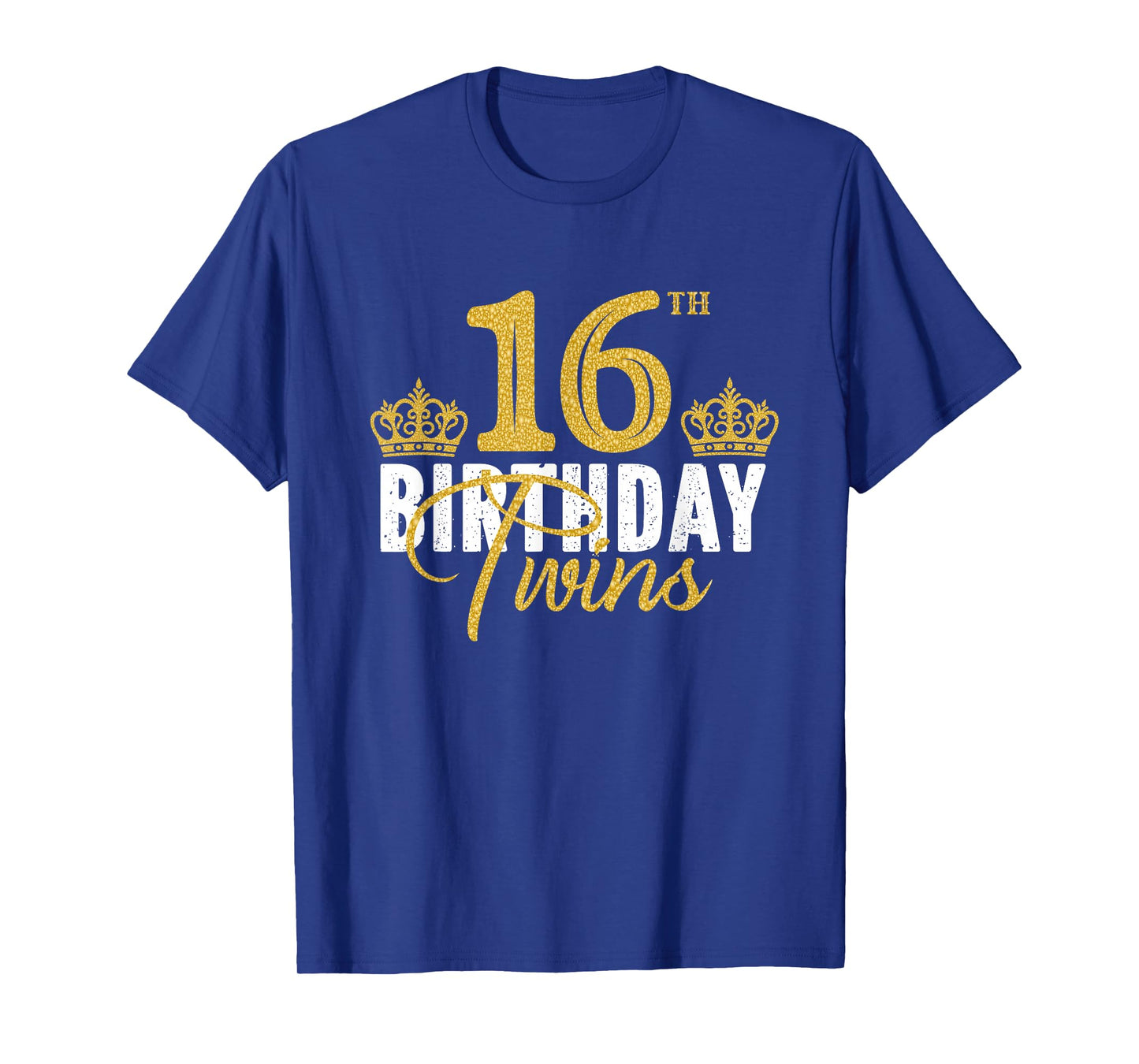 16th Birthday Twins 16 Years Old Party Idea For Boy And Girl T-Shirt