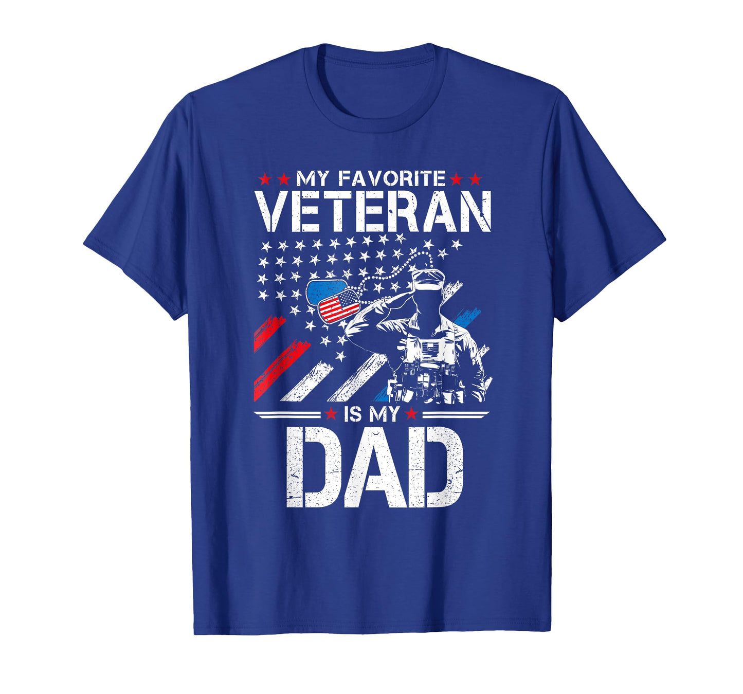 My Favorite Veteran Is My Dad - US Veteran Father's Day 2025 T-Shirt