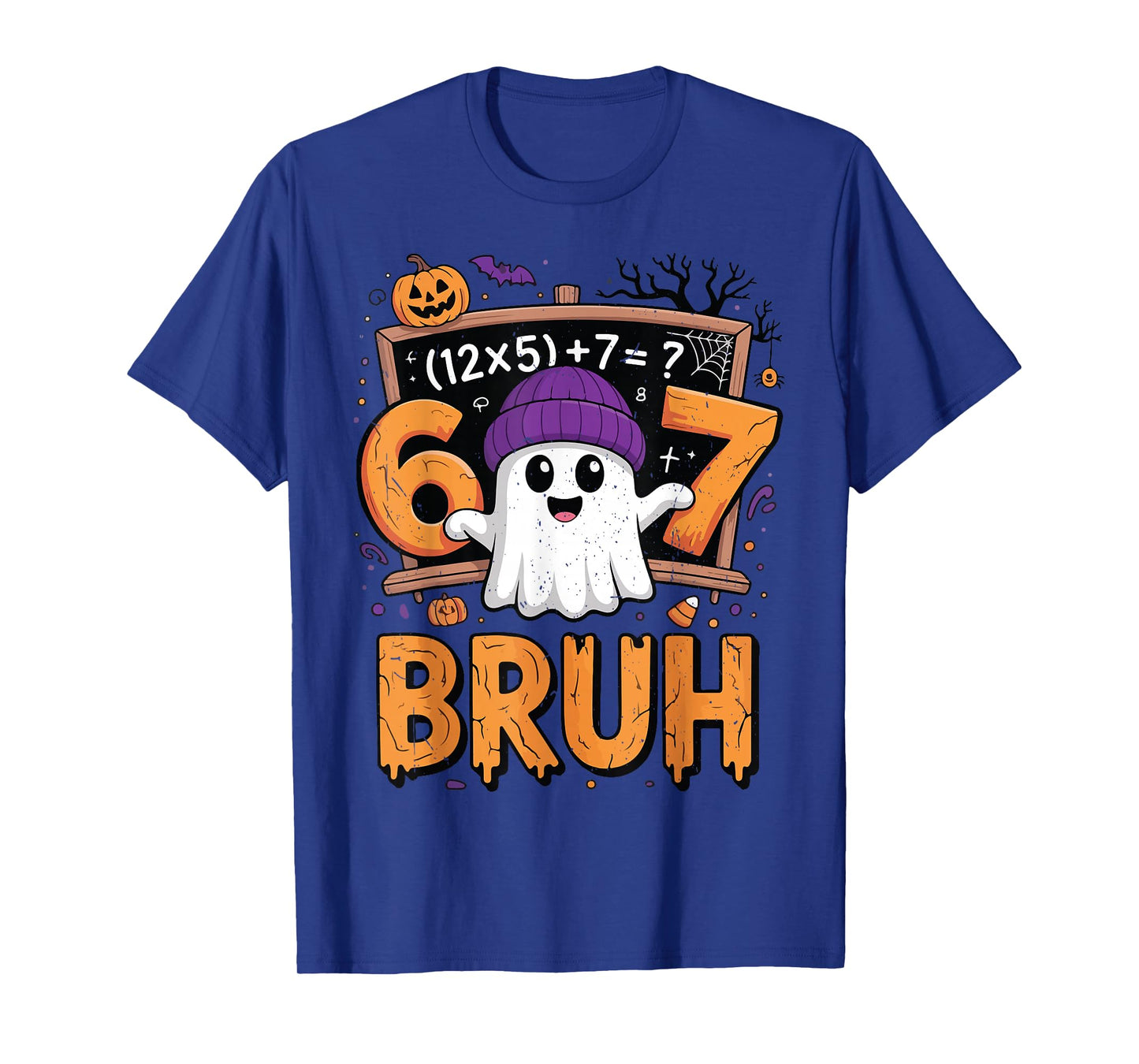 67 Math Teacher Halloween Costume Mathematics Math Brainrot T-Shirt