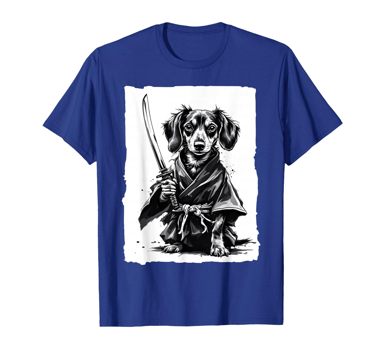 Samurai Dachshund Japanese Wiener Dog T-Shirt