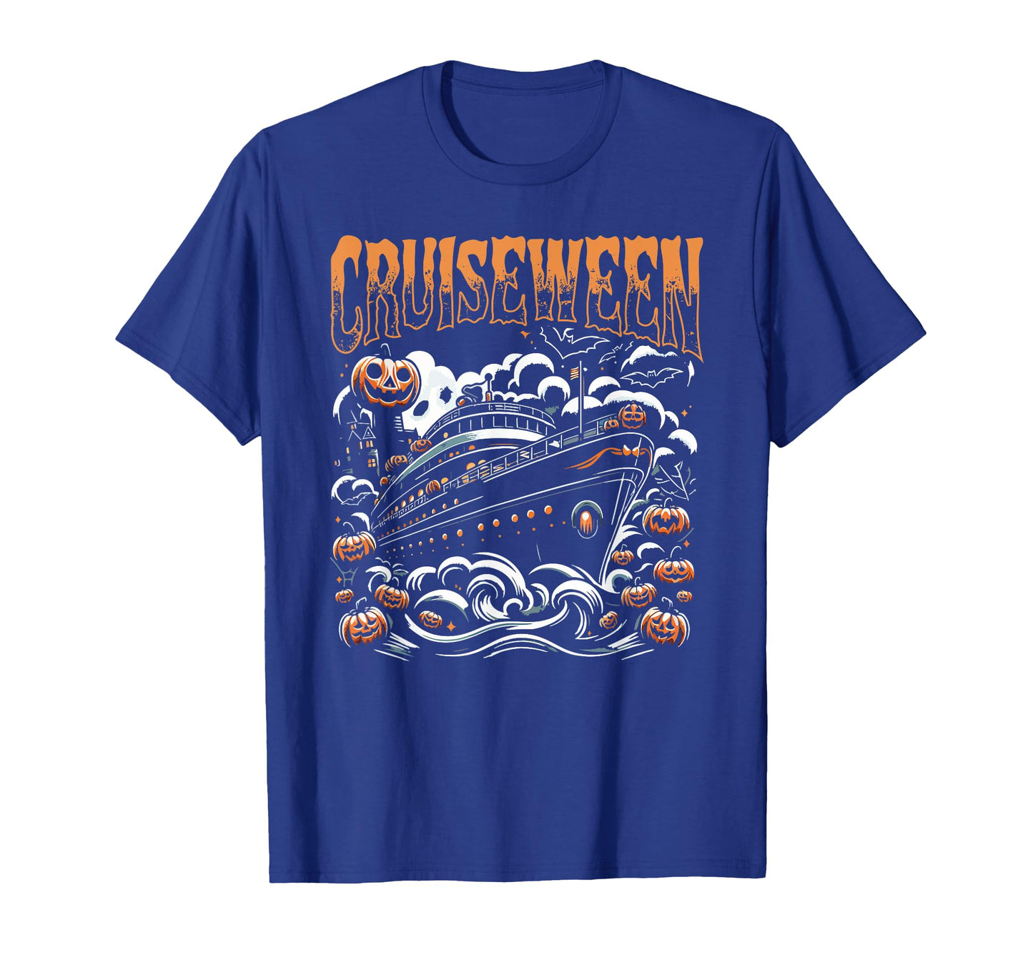 Cruising Designs By MCG.Co Cruiseween Black Unisex-Adults & Kids Halloween T-Shirt