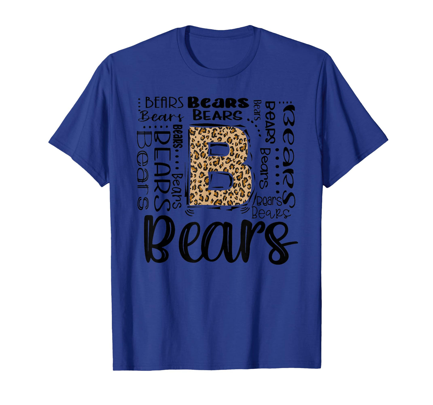 Bears School Sports Fan Team Spirit Vintage T-Shirt