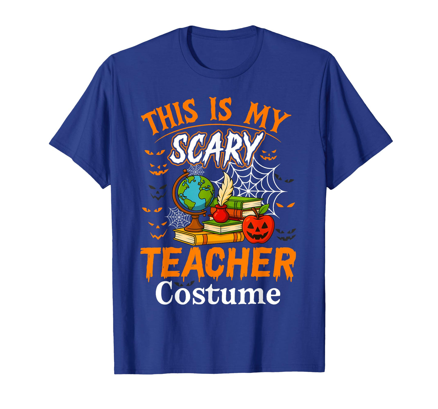 This Is My Scary Teacher Costume Halloween Humor School Look T-Shirt