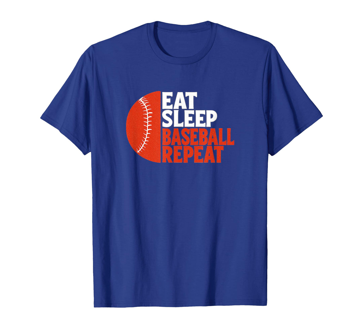 Eat Sleep Baseball Repeat Funny T-Shirt