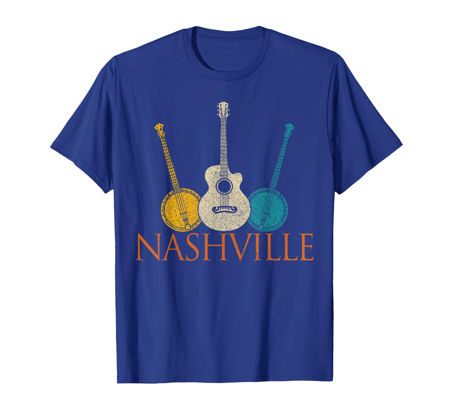 Nashville Tennessee Vintage Country Music City Souvenir T-Shirt