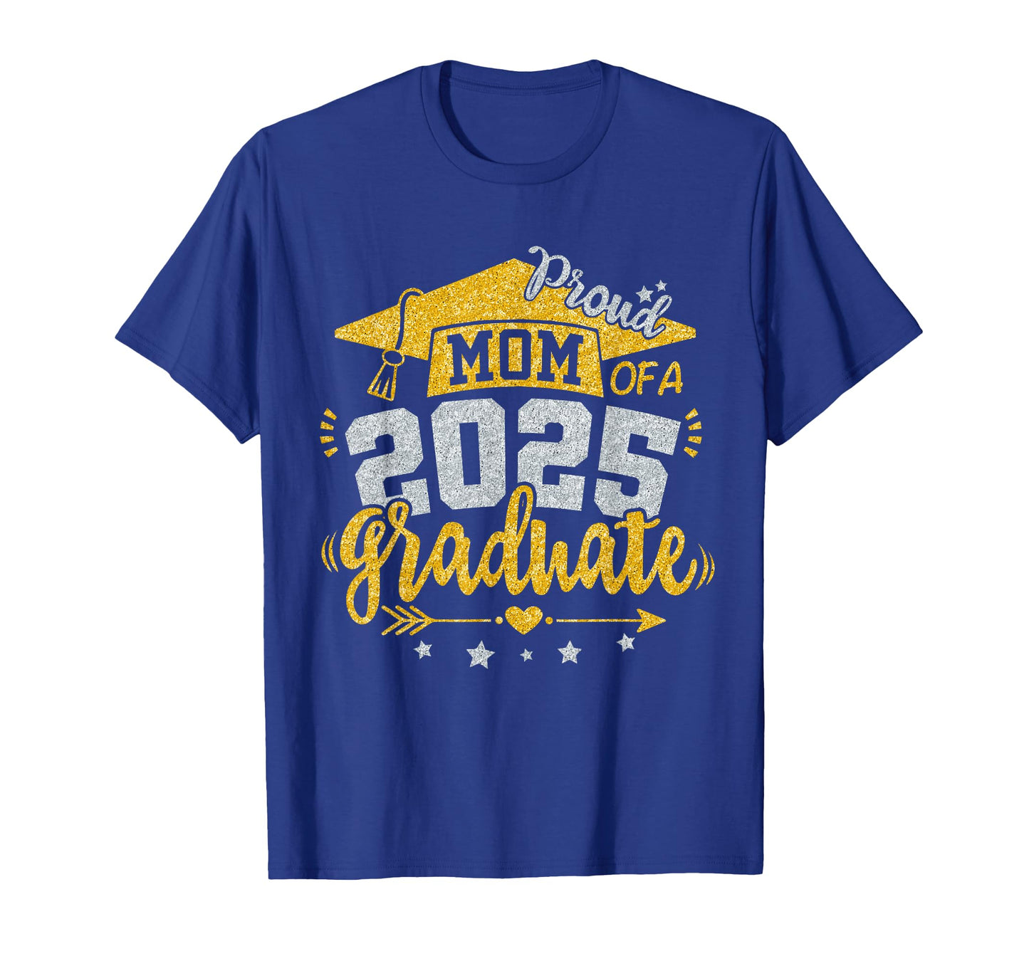 Mom Senior 2025 Proud Mom of a Class of 2025 Graduate Mother T-Shirt