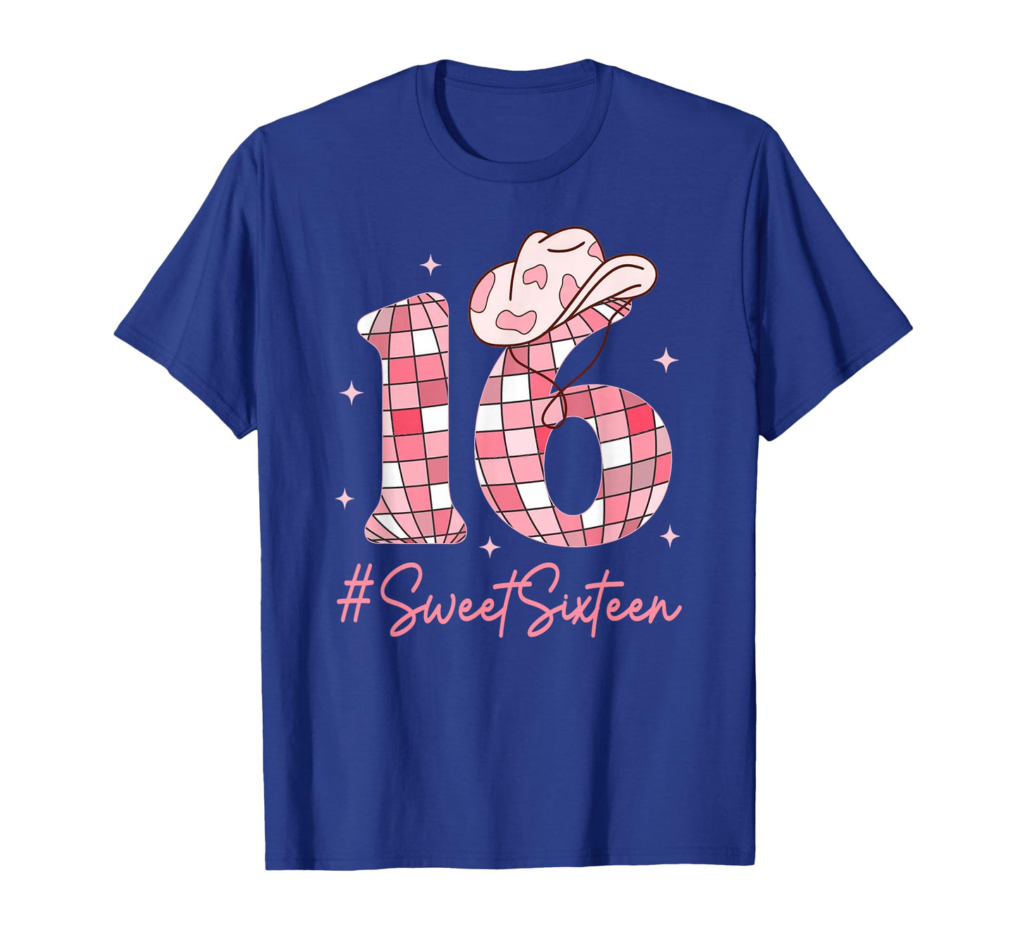 16 Sweet Sixteen Western Rodeo 16th Birthday Girl Teen T-Shirt