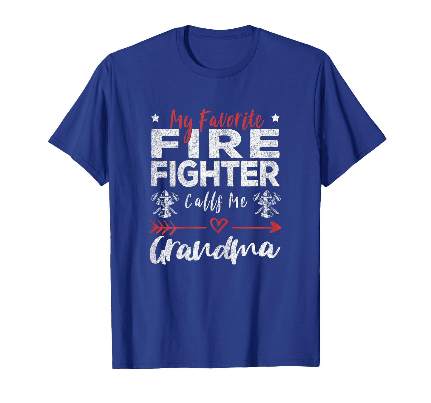 Funny Firefighter Mom Firefighter Grandma Gift Women's Retro-Modern Black X-Small Classic Fit Short Sleeve T-Shirt