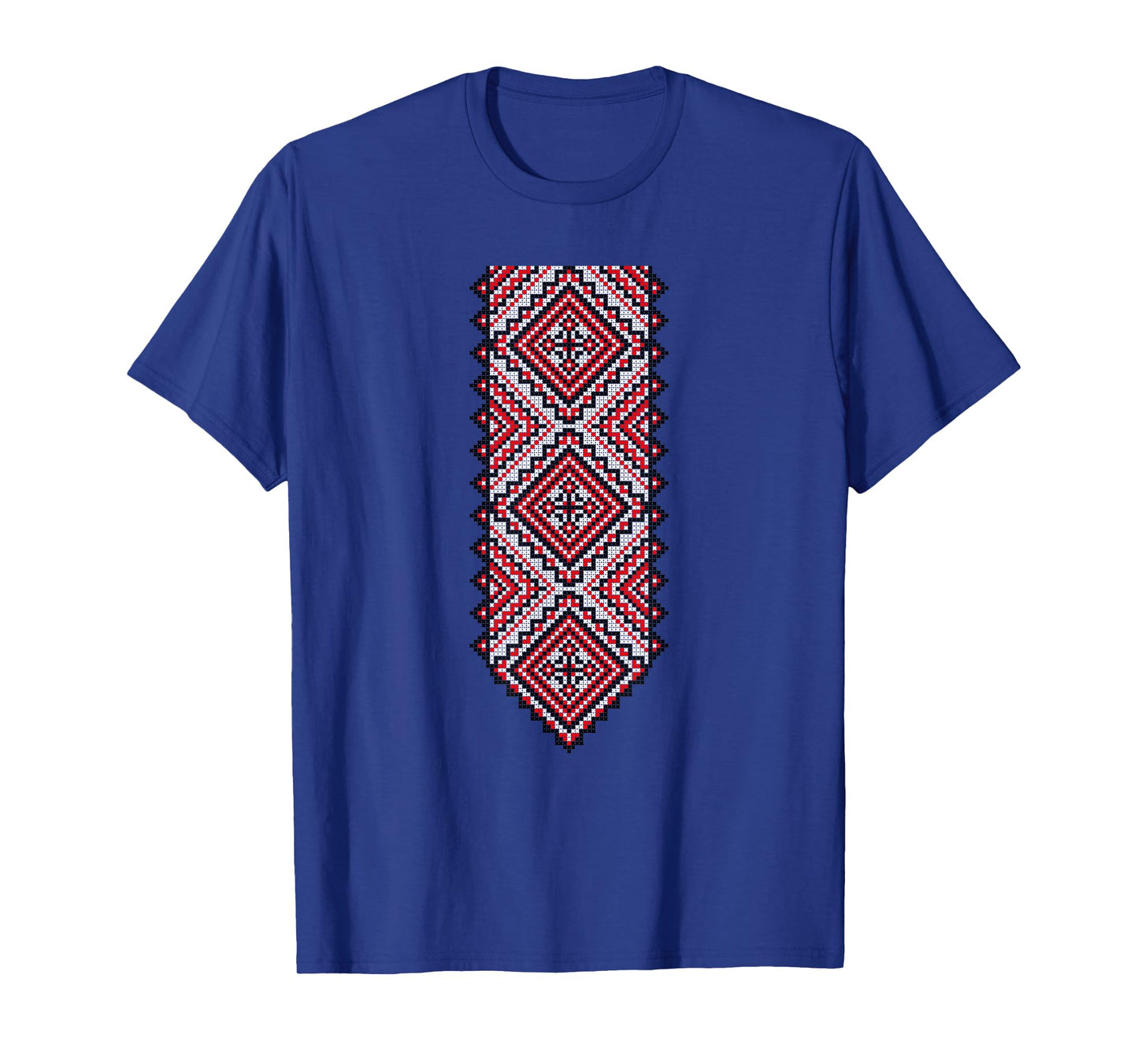 Ukrainian Embroidery Vyshyvanka Print Folk Ethnic Ornament T-Shirt