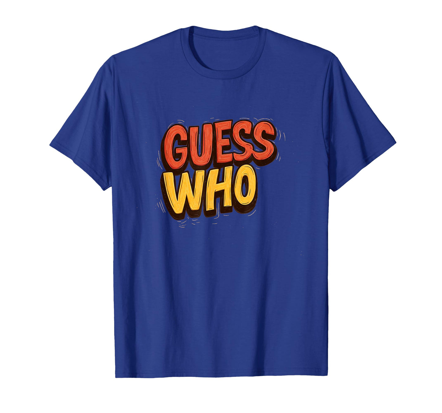 Awesome Guess Who Look Costume T-Shirt