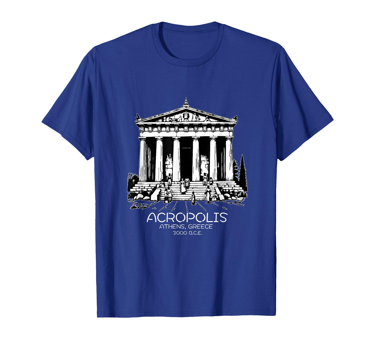 Acropolis Souvenir Athens Greece Greek Parthenon T-Shirt